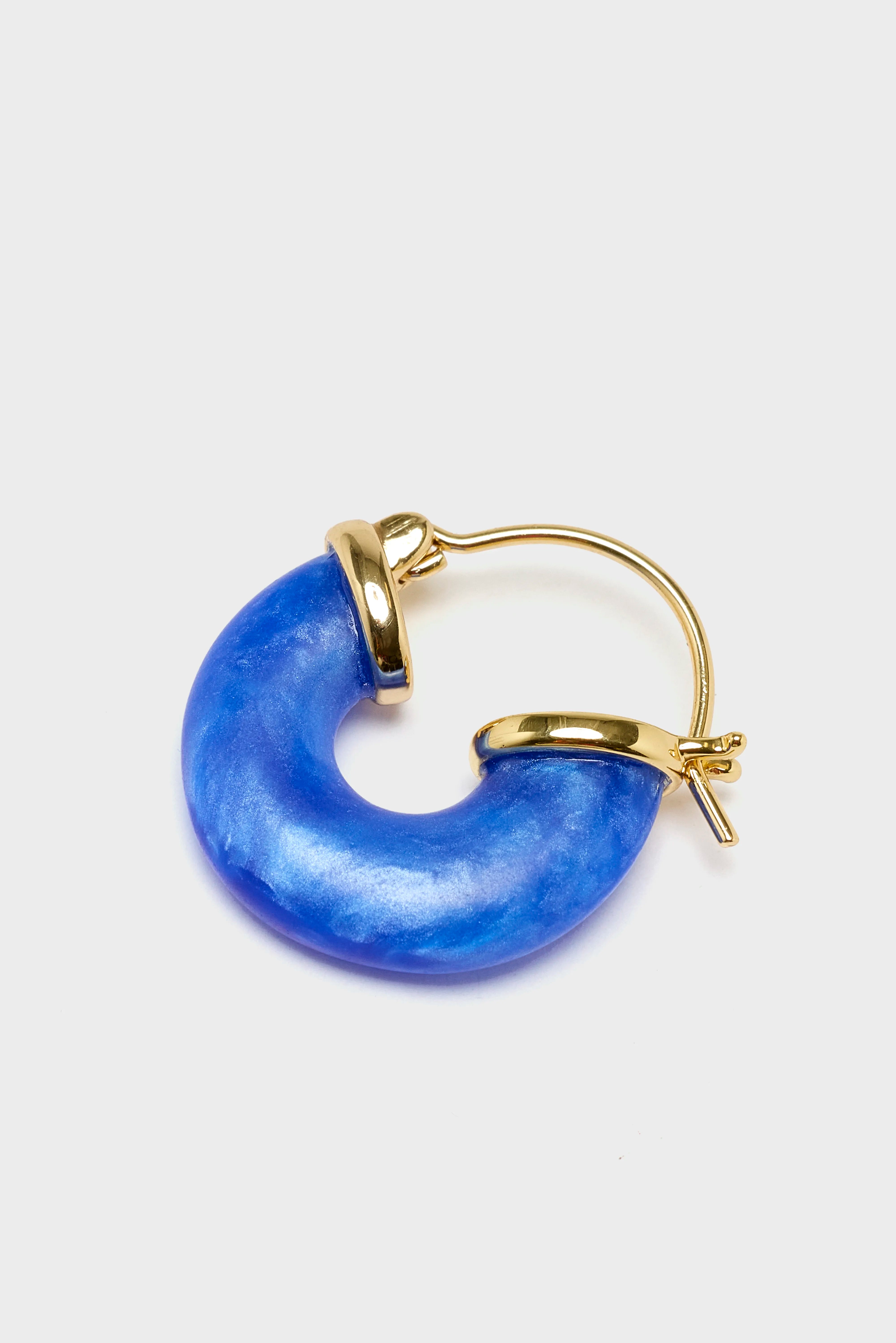 Petit Swell Hoop Earrings  (251 / W / GOLD)