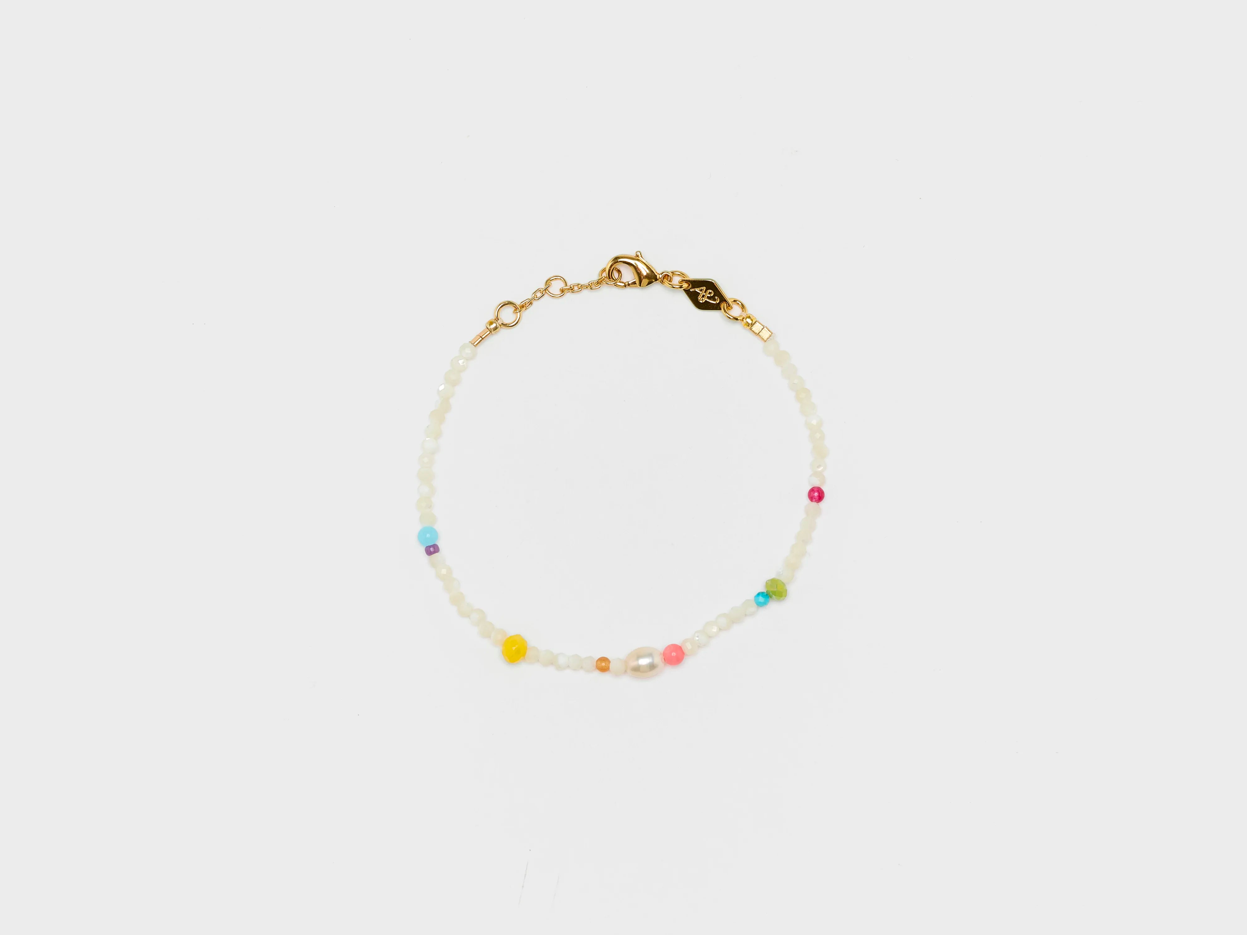 Confetti Gem Bracelet  (251 / W / GOLD)