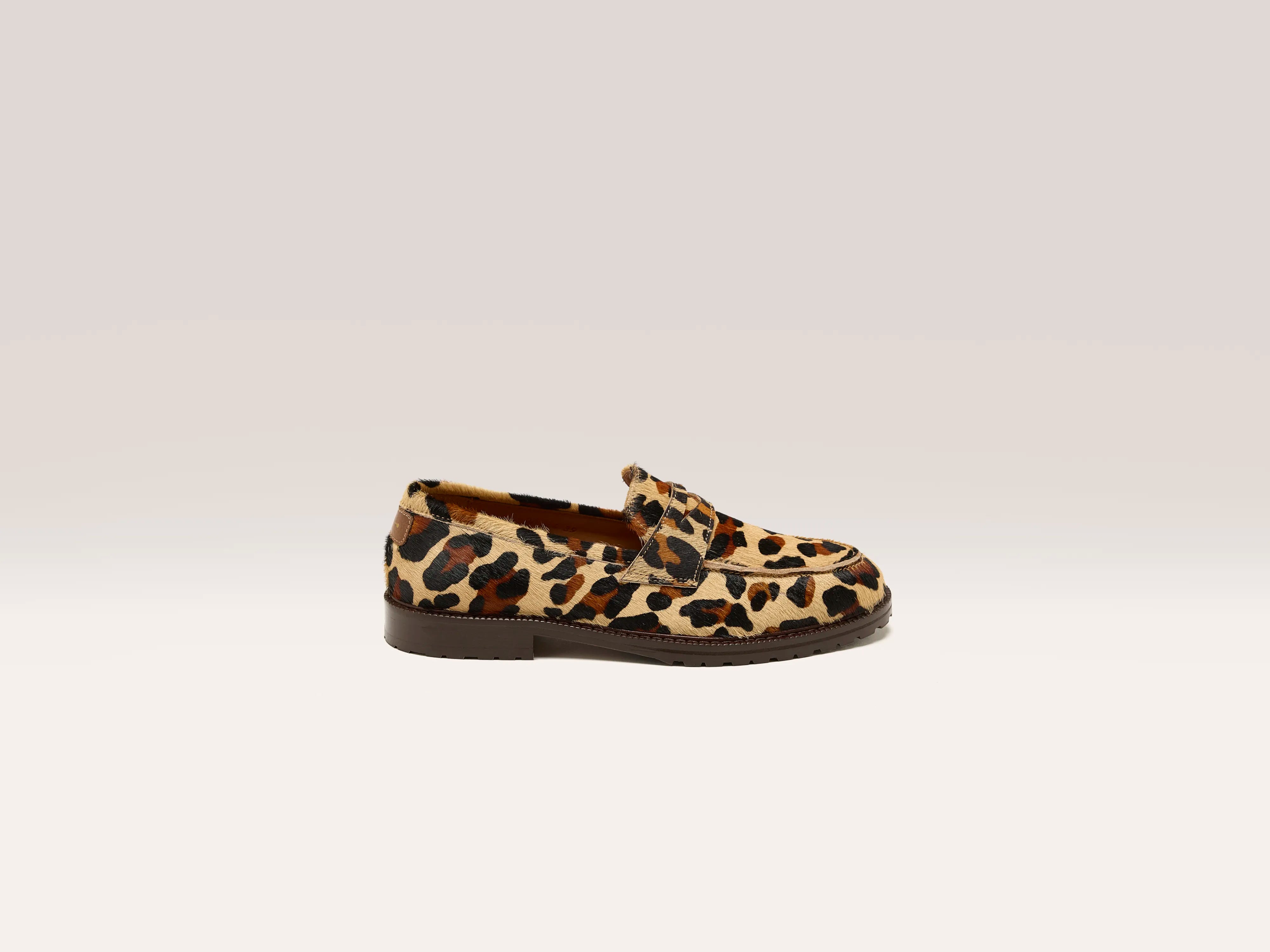 Anthology Paris Leopard Print Hair on Loafers Bellerose