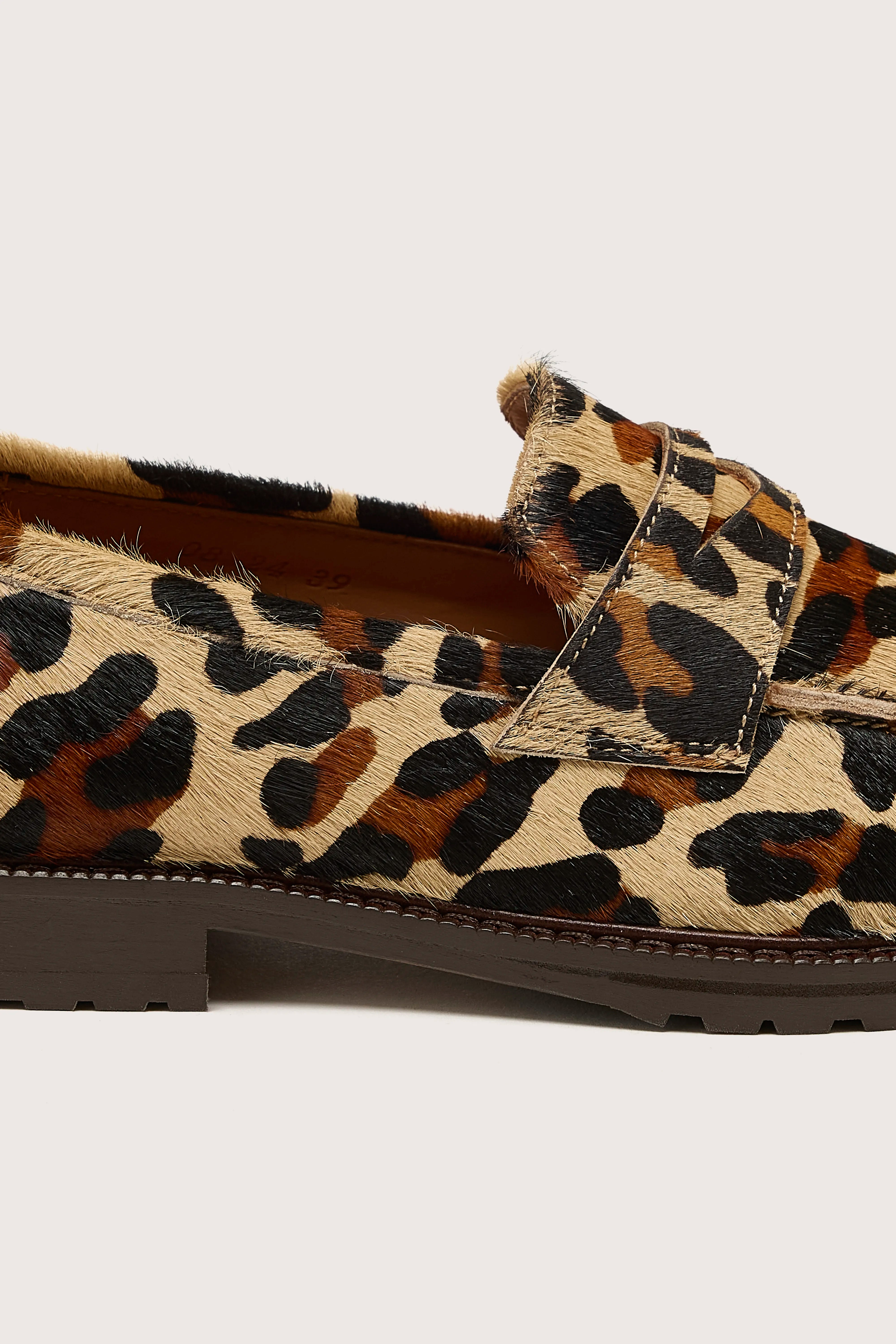 Leopard Loafers (242 / W / BROWN)