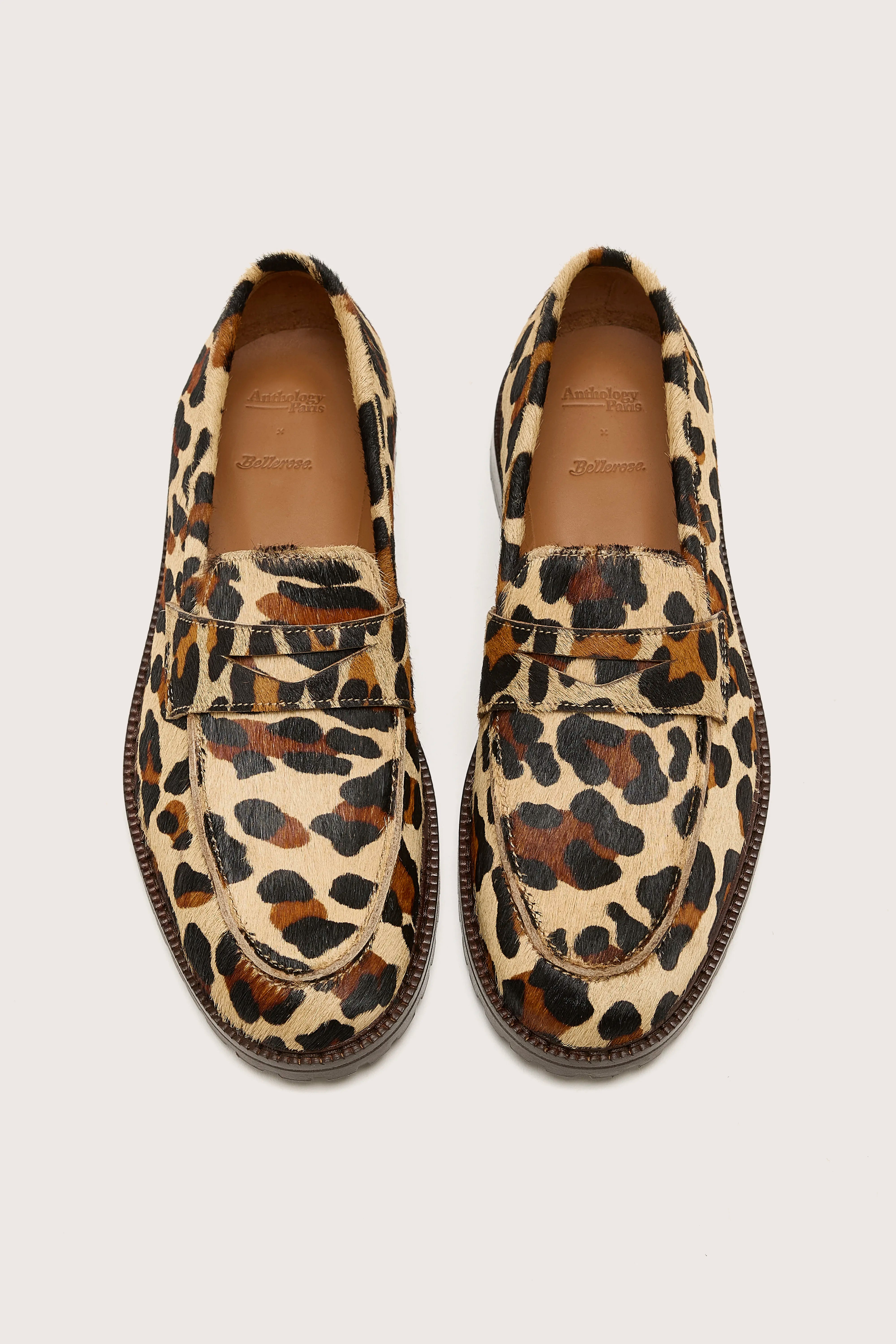 Leopard Loafers (242 / W / BROWN)