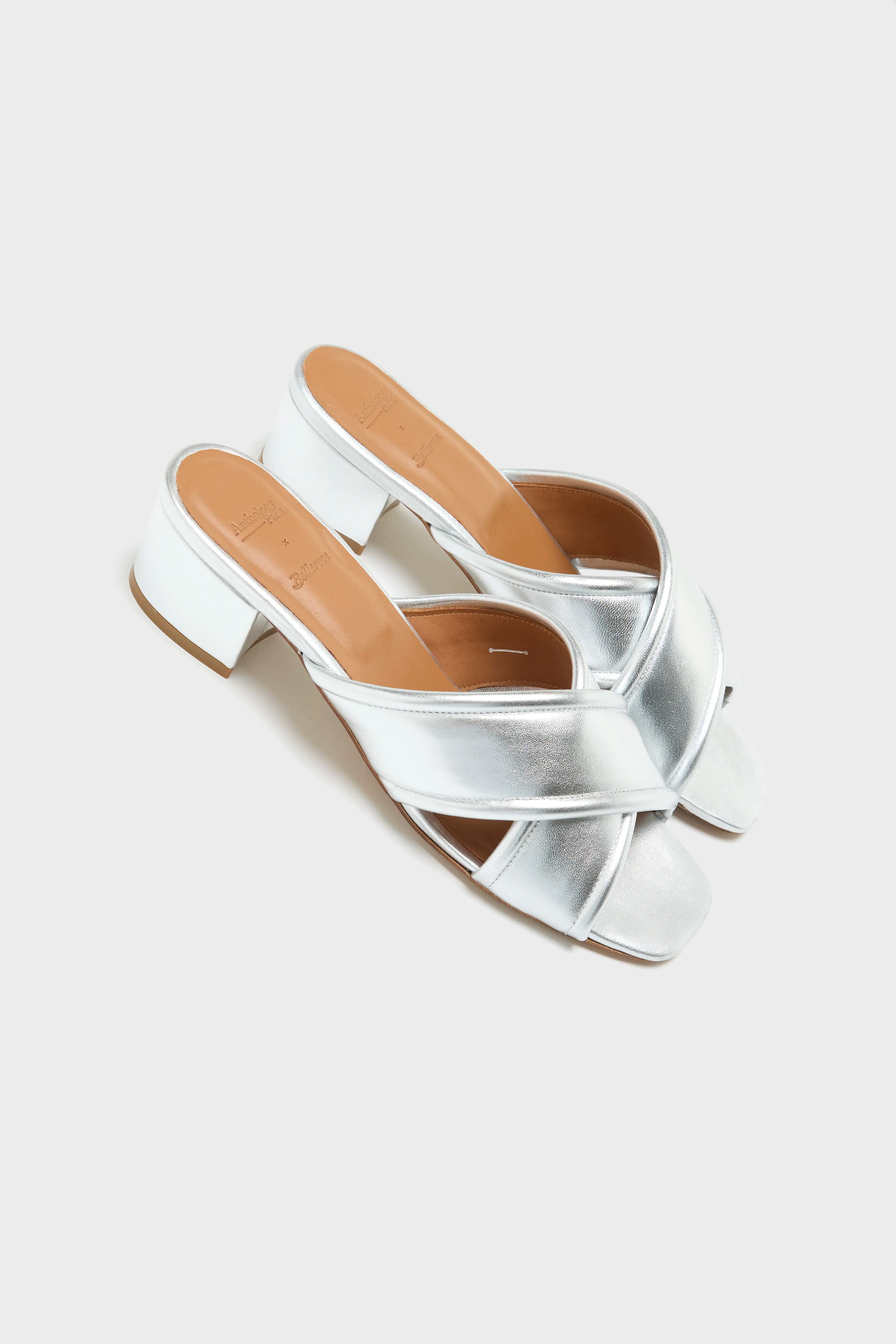 Grace Mules   (251 / W / SILVER)