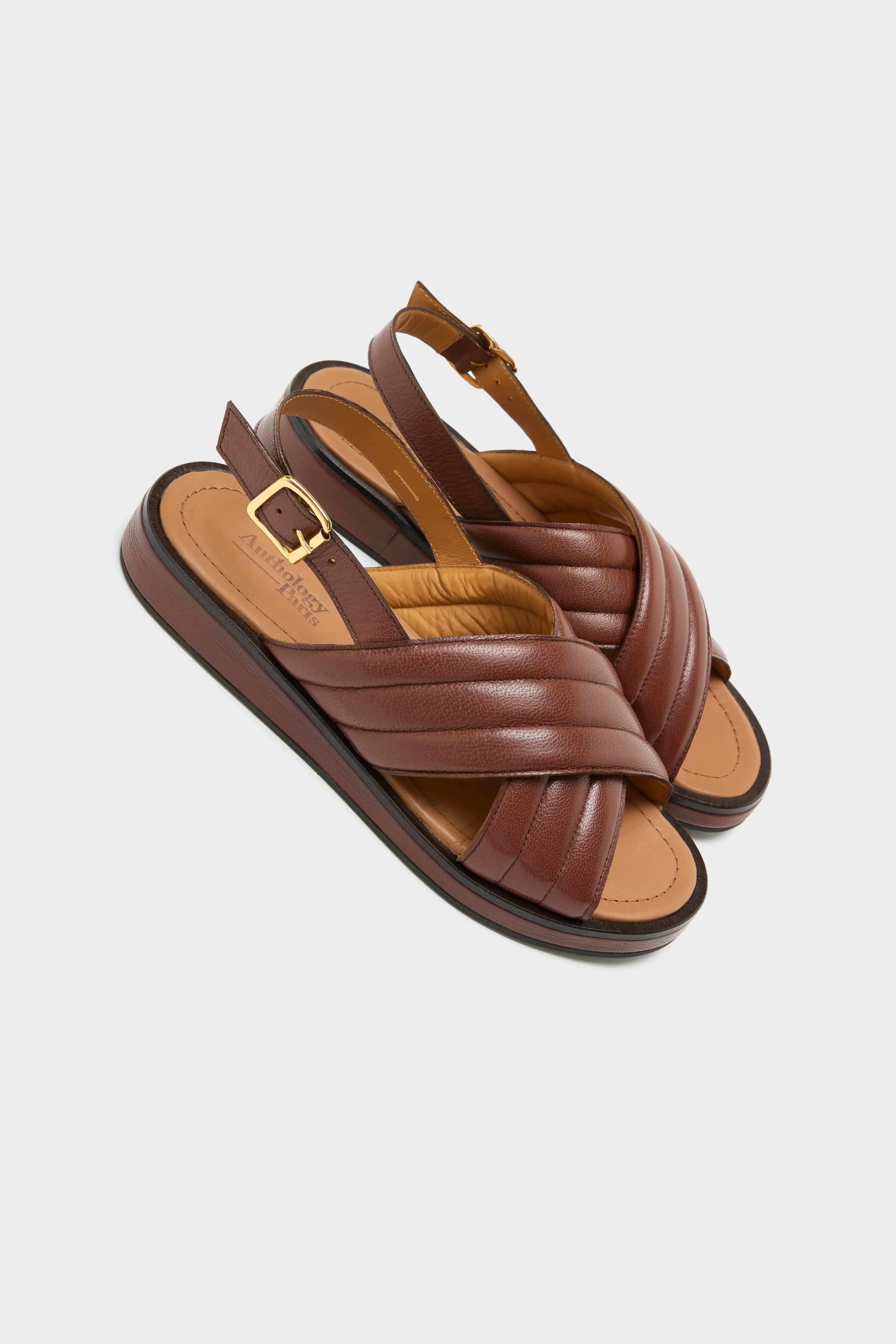 Ylva Sandals  (251 / W / BORDEAUX)