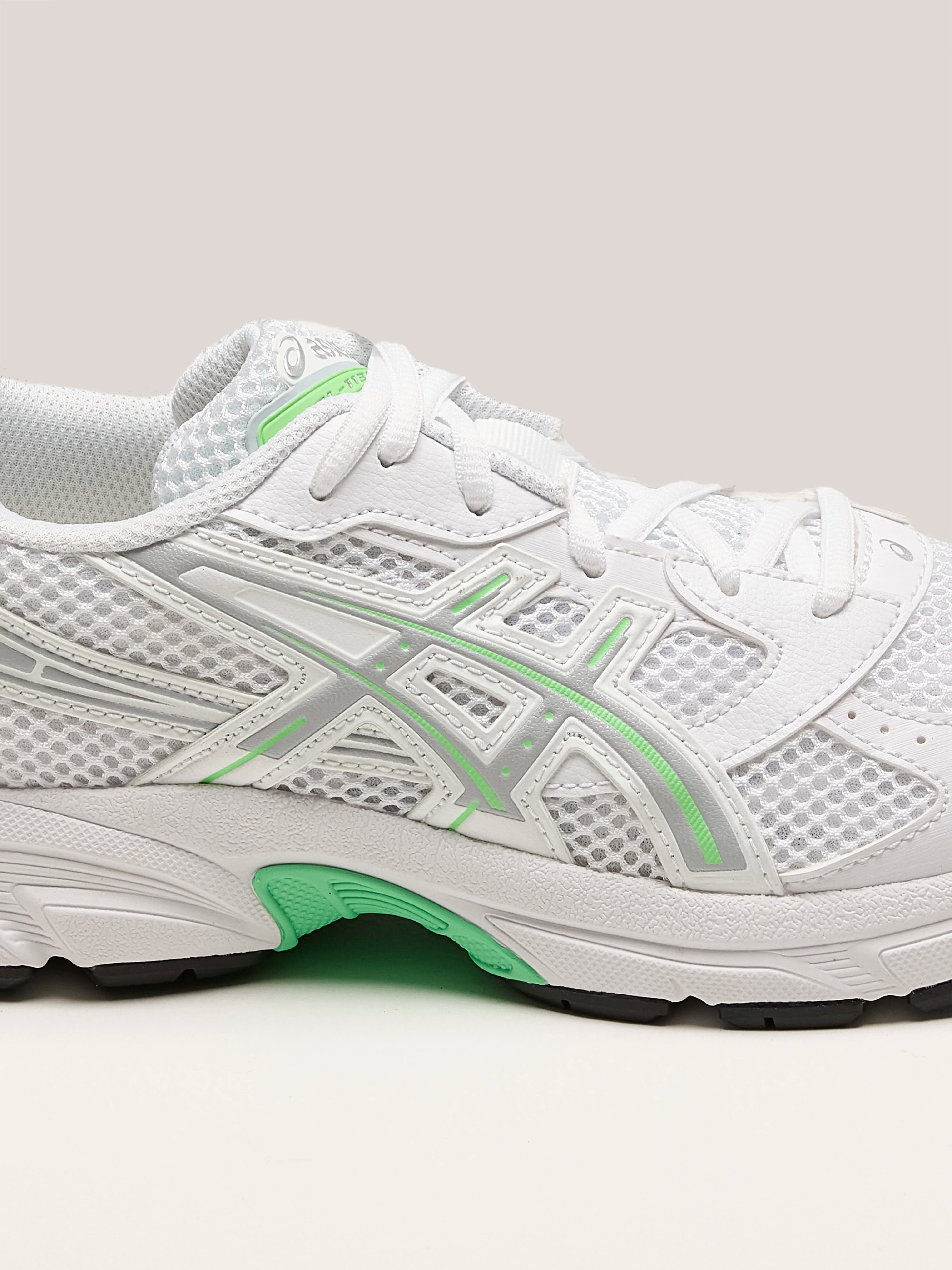 Girls white asics online