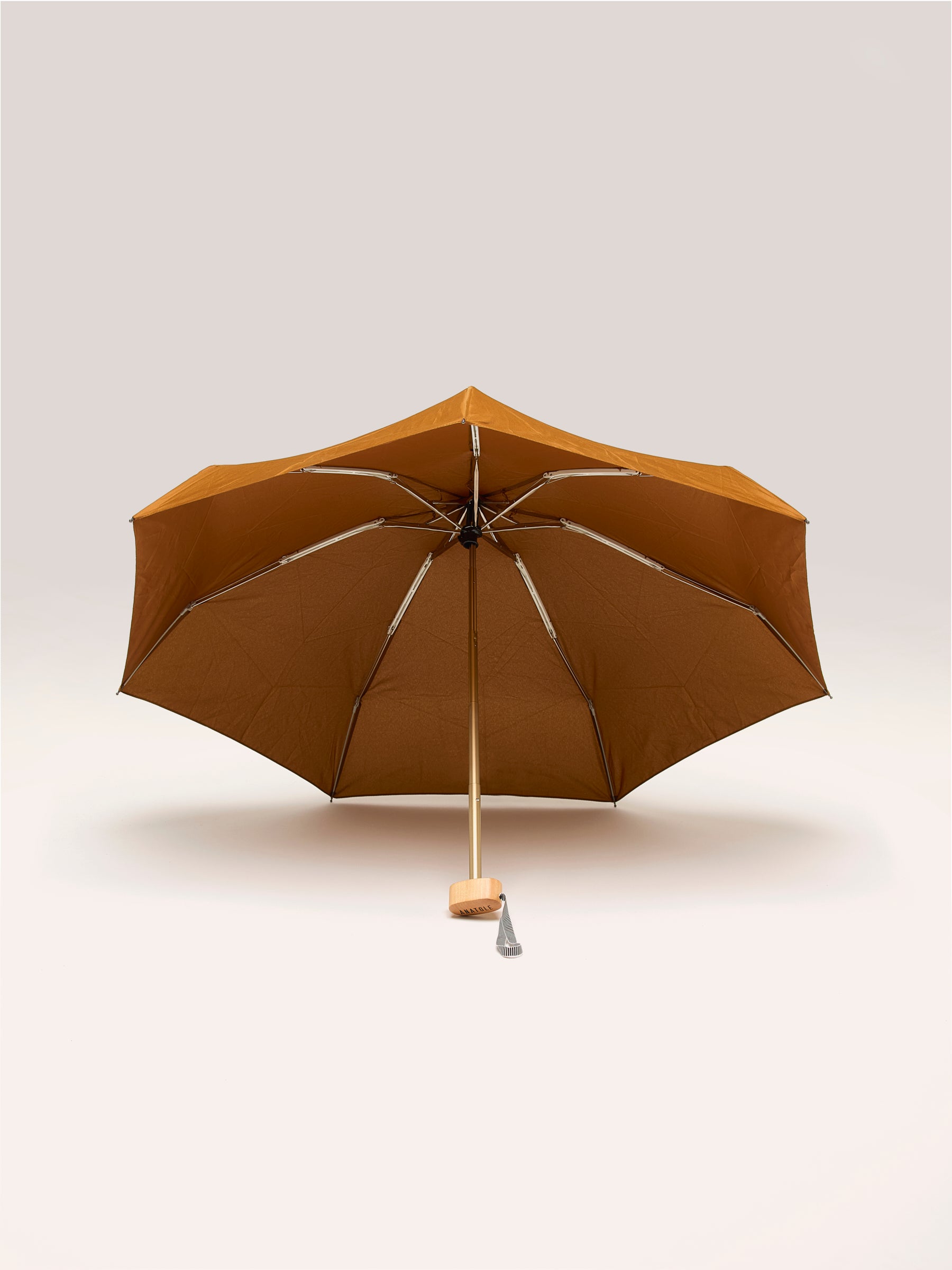 Parapluie compact Augustine (242 / W / BROWN)