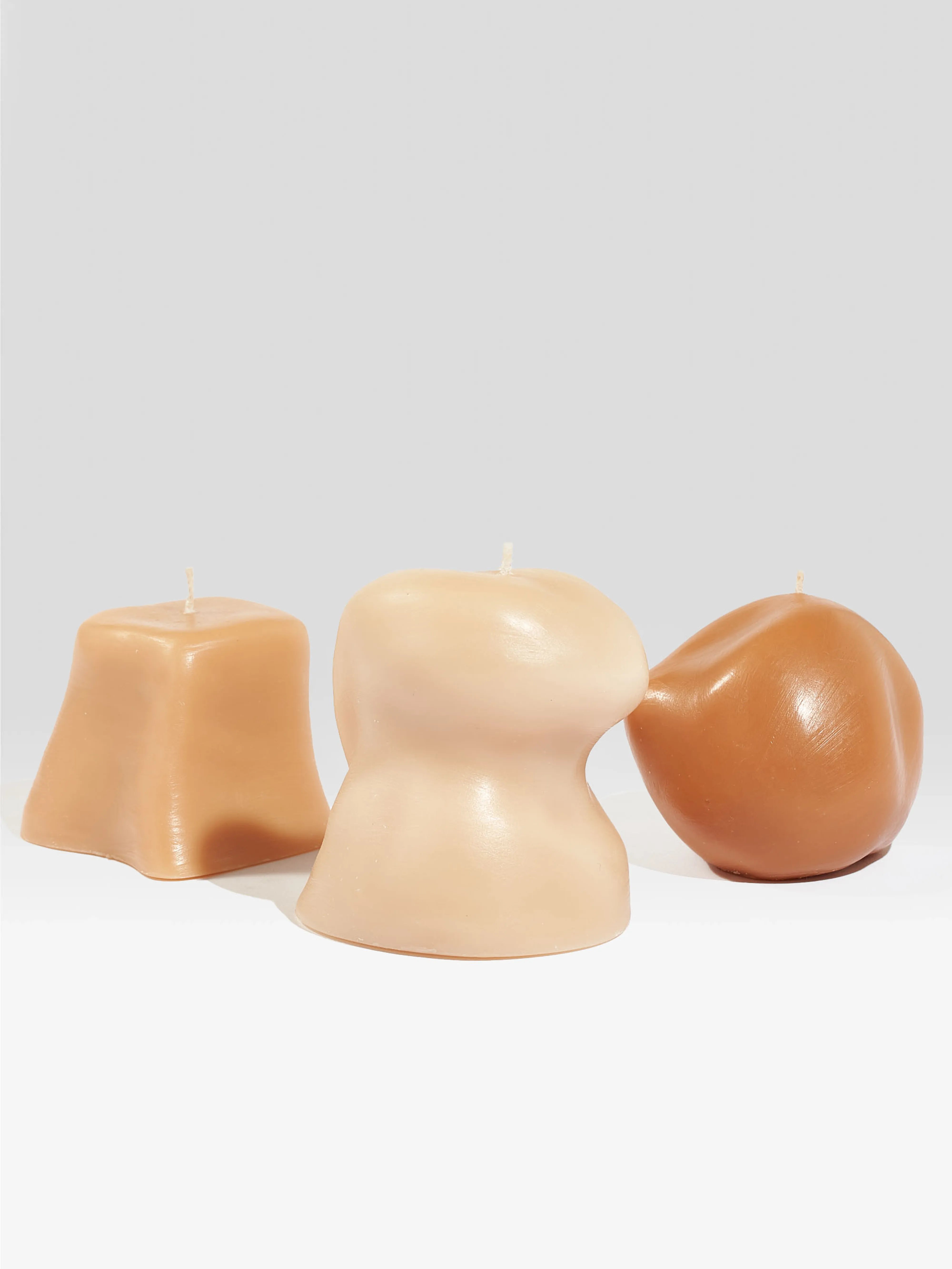 Sole Set of Candles (241 / W / BROWN)