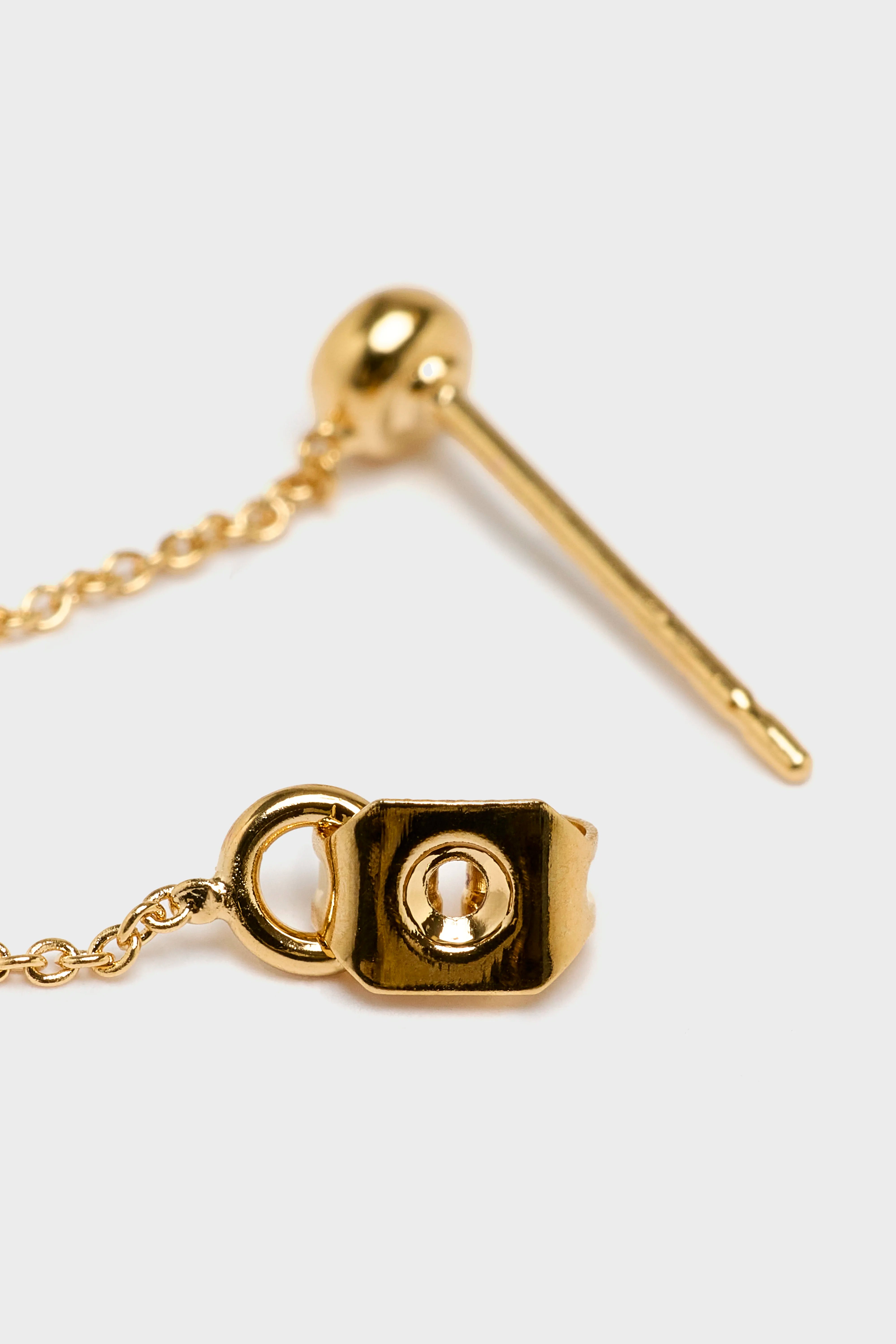 Origine Chain Earrings  (251 / W / GOLD)