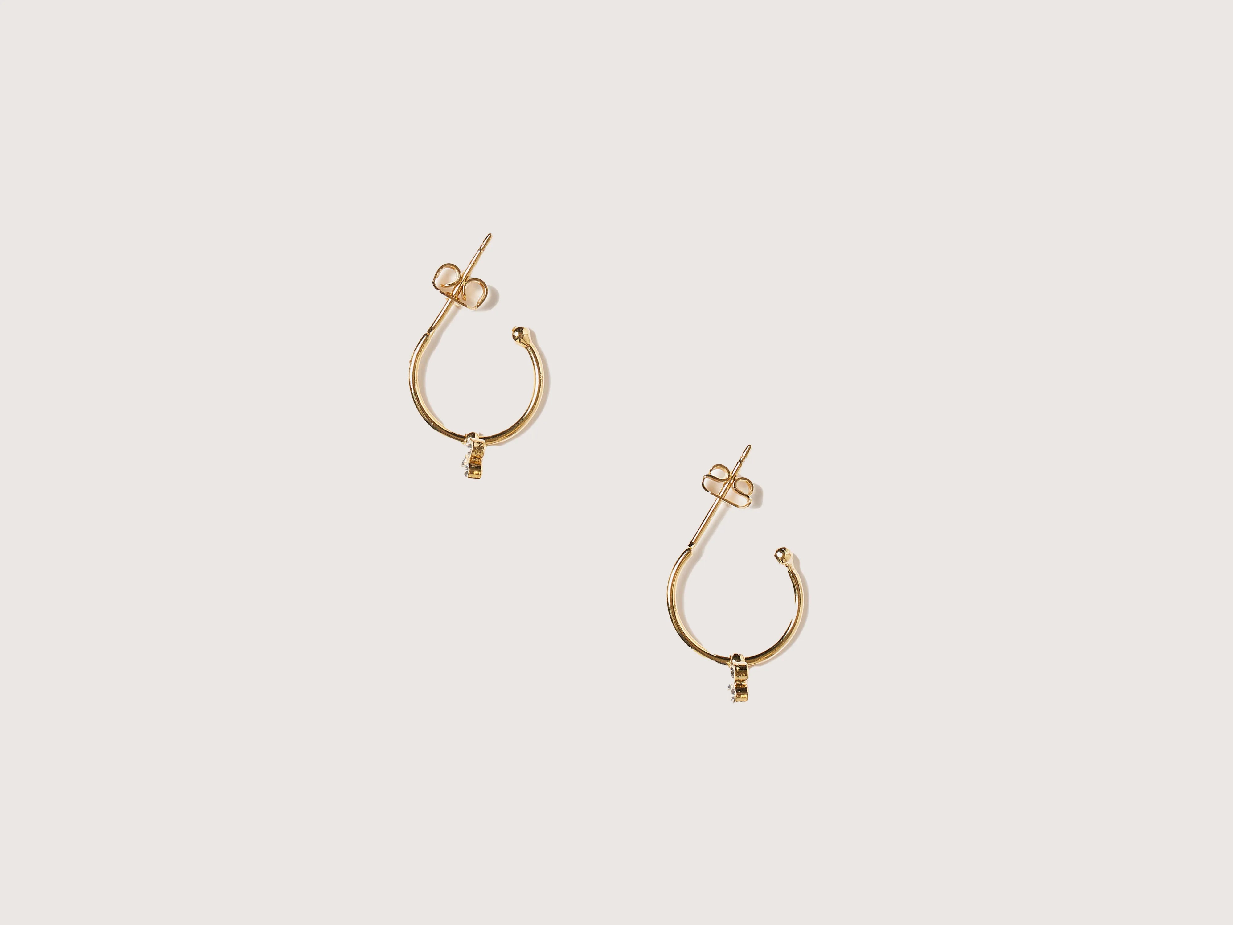 Boucles d'oreilles créoles Melia (242 / W / GOLD)