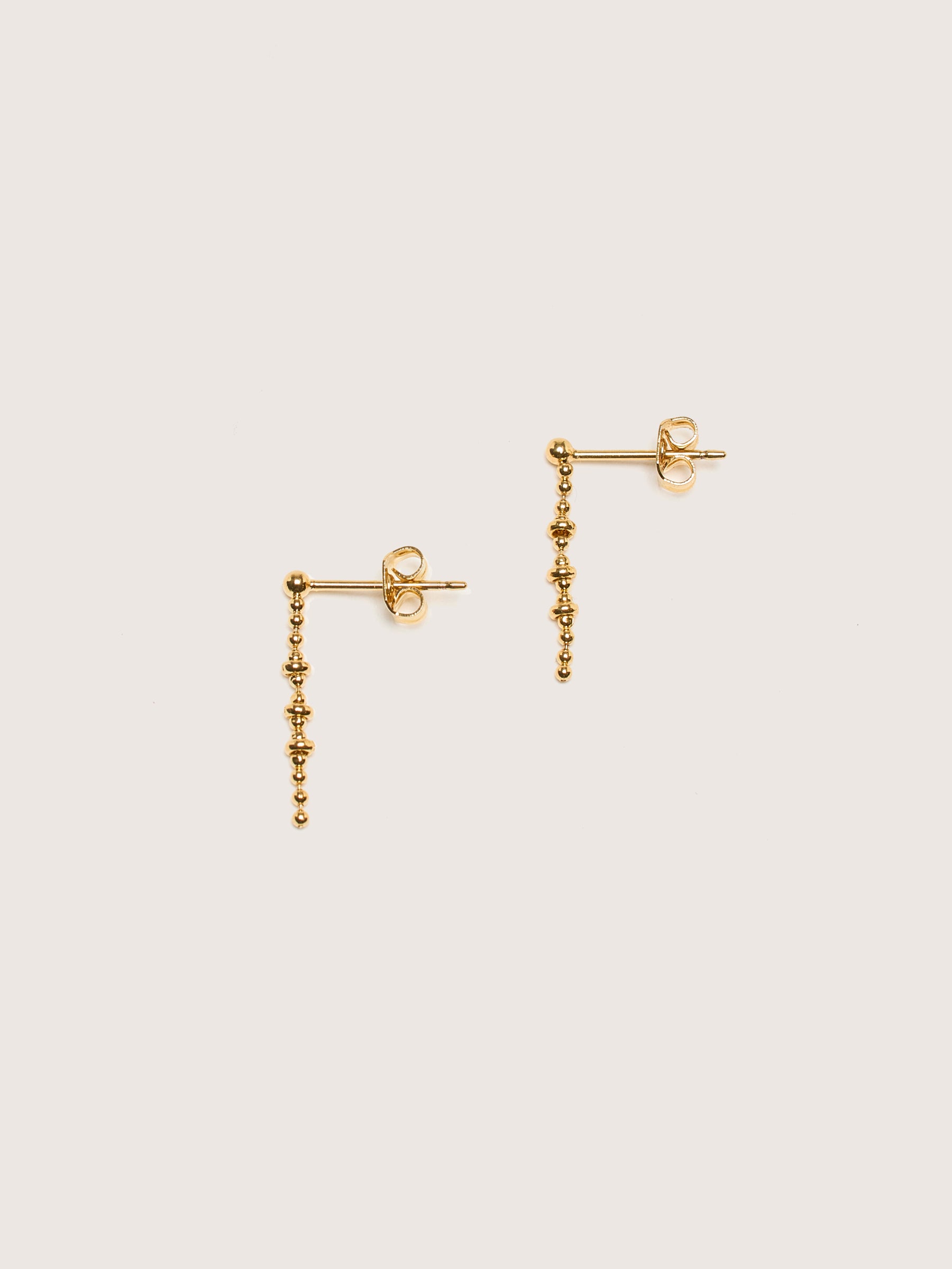 Océane Stud Earrings (242 / W / GOLD)