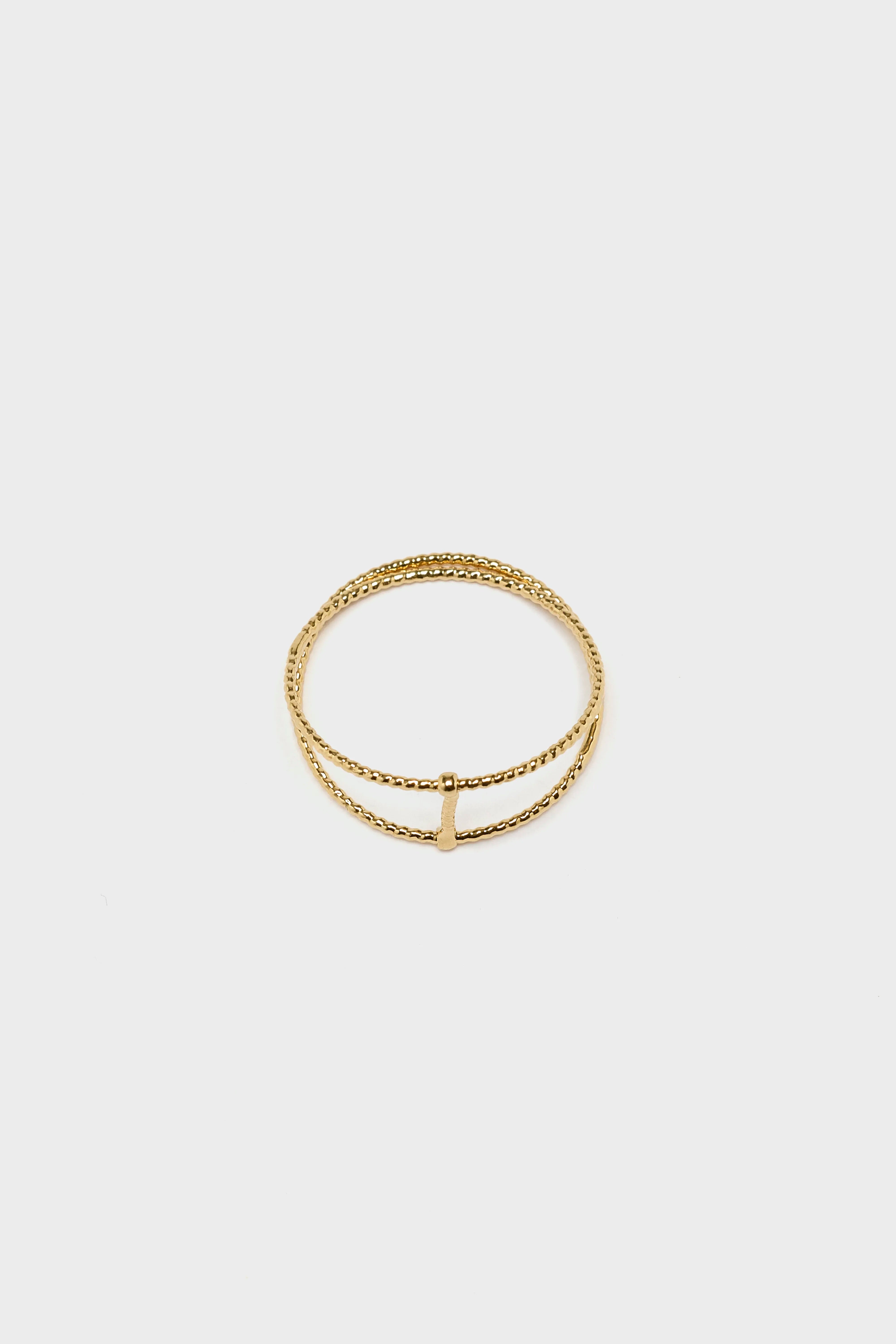 Ode Double Ring  (251 / W / GOLD)