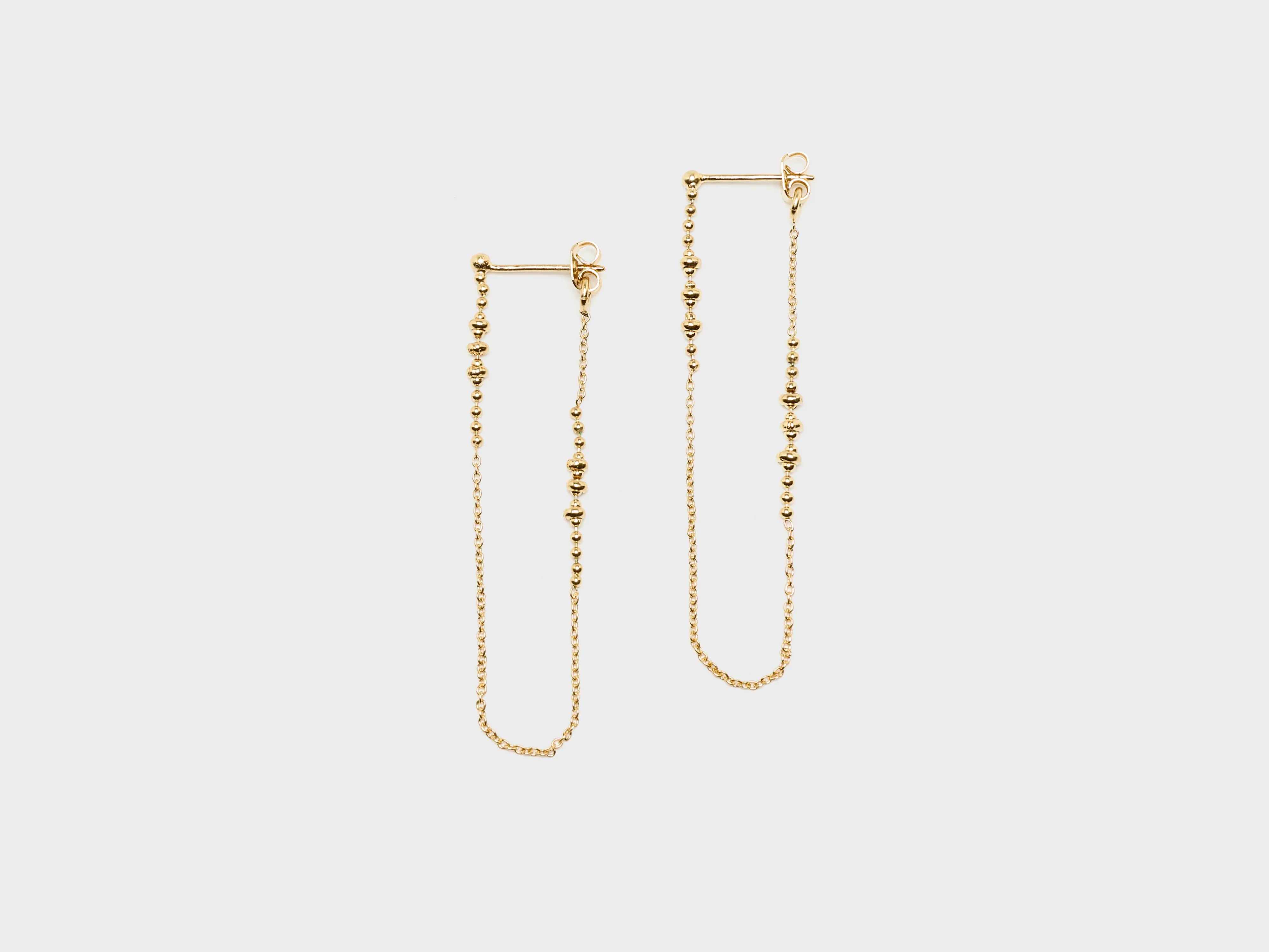 Boucles d'oreilles Oceane Chain (261 / W / GOLD)