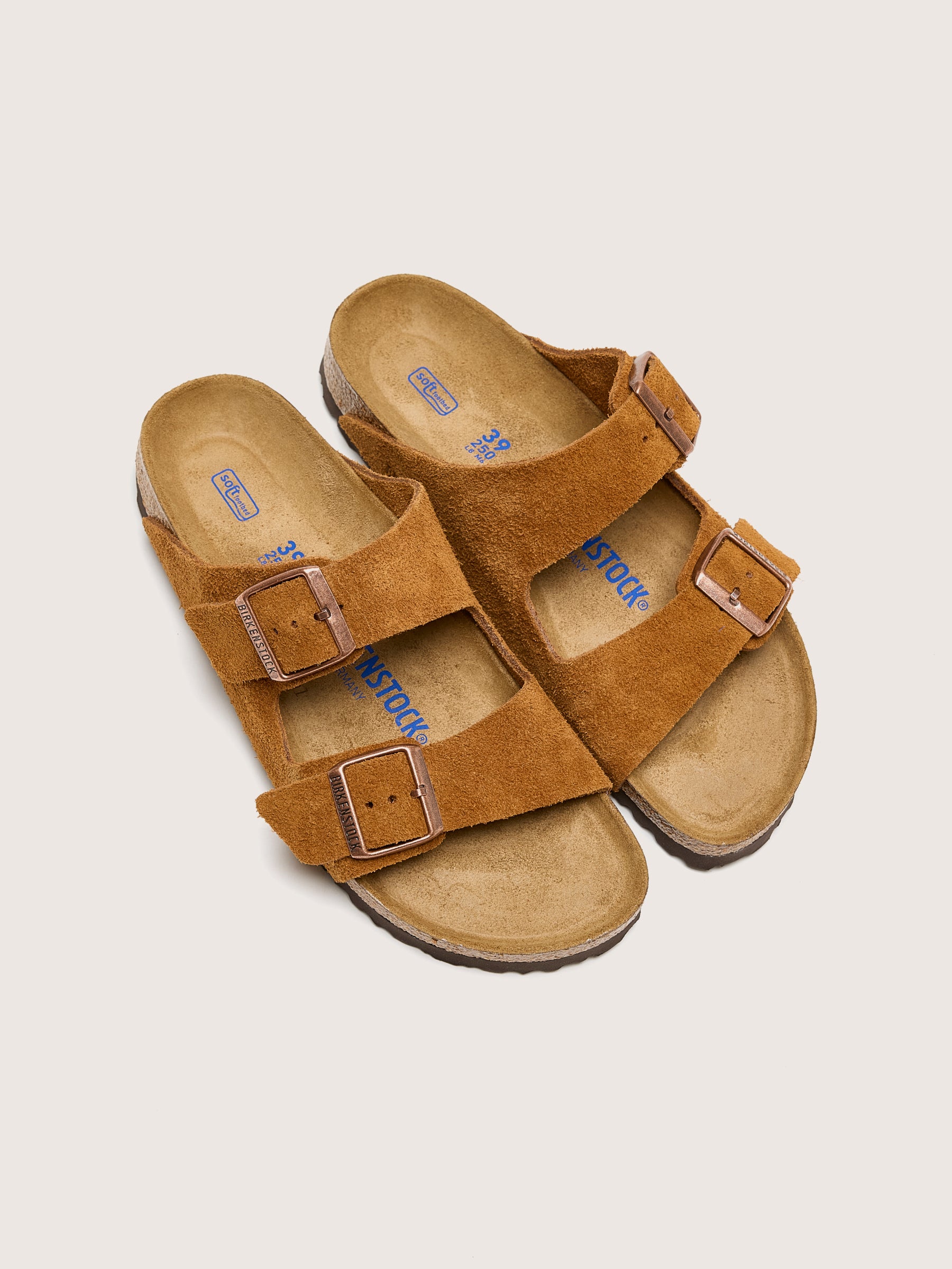 Arizona Sandalen Met Zacht Voetbed voor Vrouwen (242 / W / LIGHT BROWN)