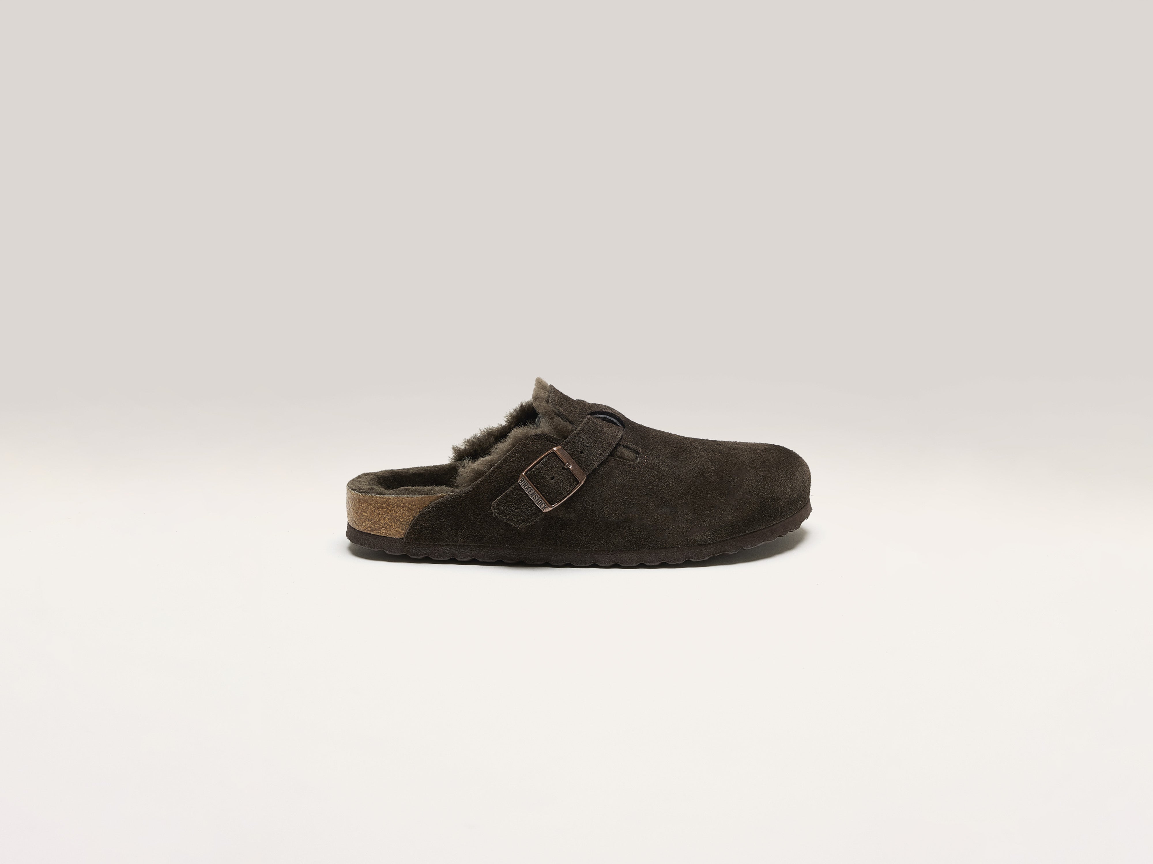 Sabots Boston Shearling pour Femmes (242 / W / DARK BROWN)