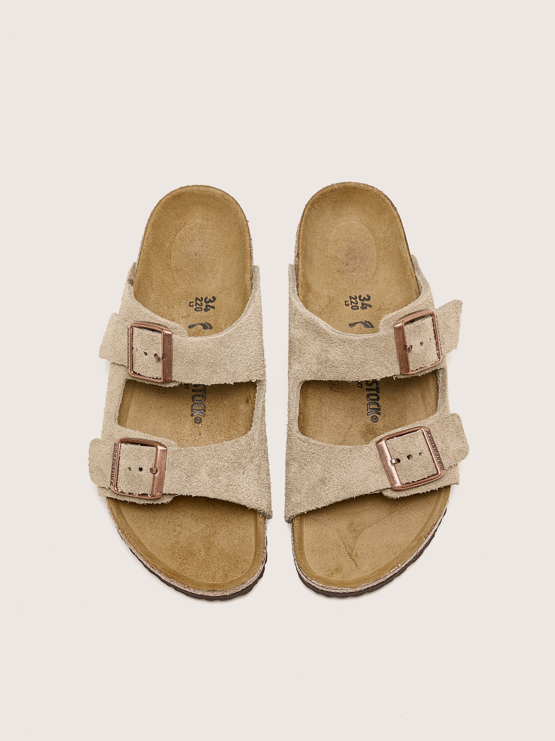 Arizona Suede Leather for Kids (242 / B / TAUPE)