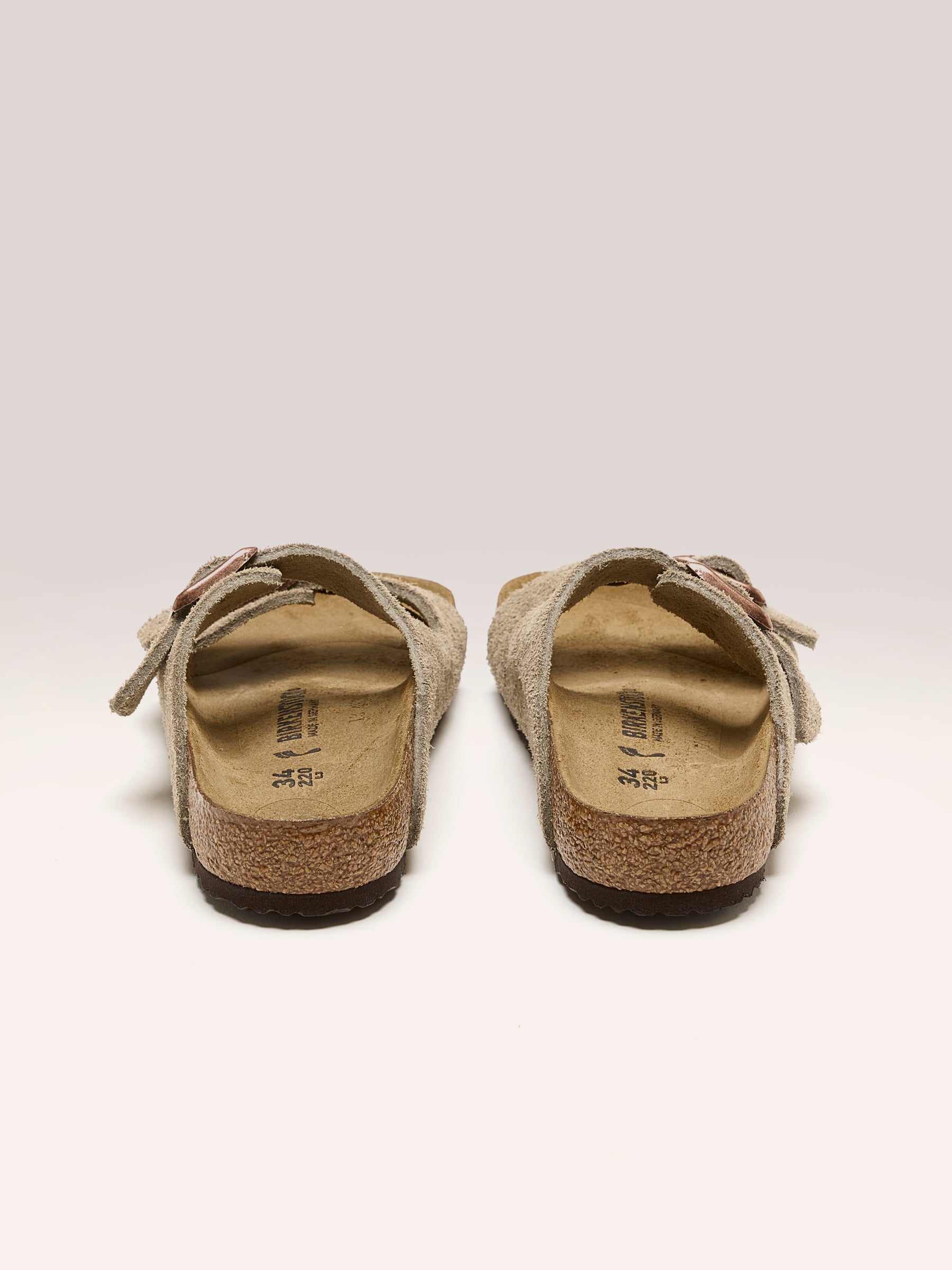 Arizona Suede Leather pour enfants (242 / B / TAUPE)