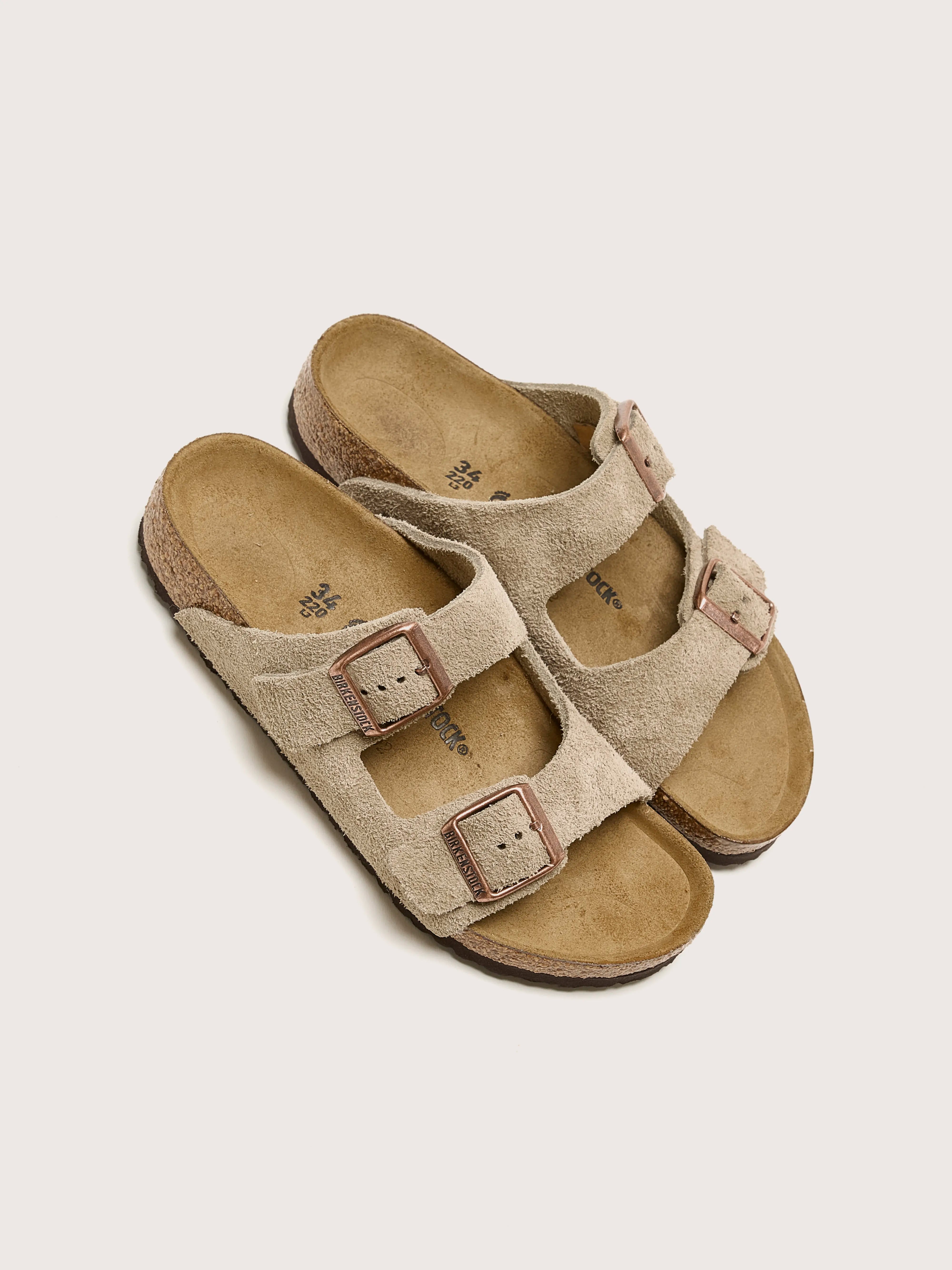 Arizona Suede Leder voor Kinderen (242 / B / TAUPE)