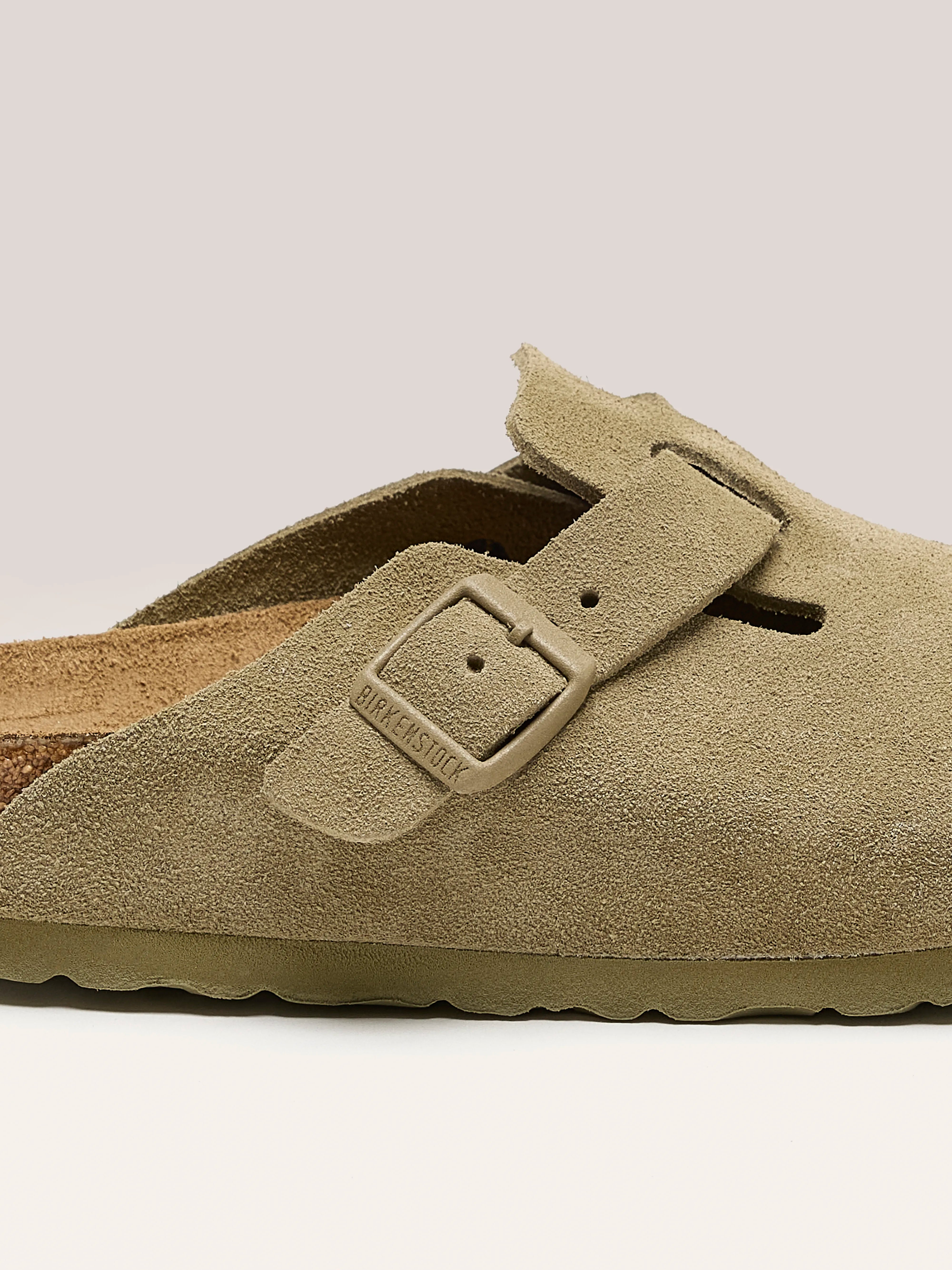 Boston Suede Leather for Women (242 / W / KHAKI)