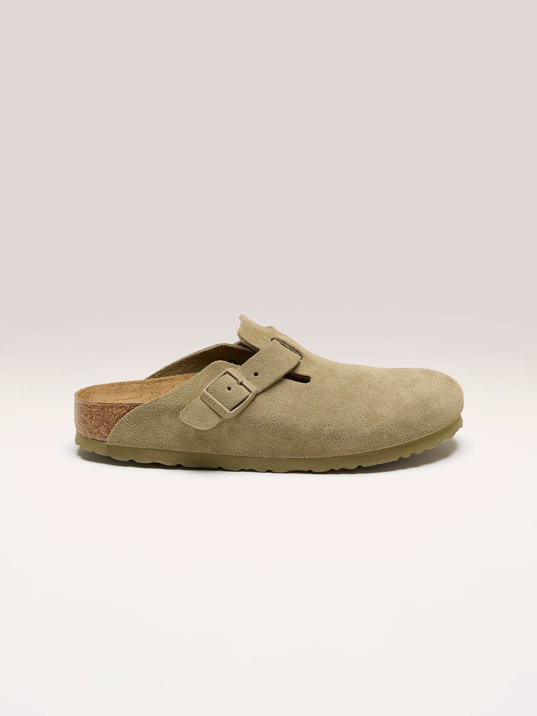 Boston Suede Leder voor Vrouwen (242 / W / KHAKI)