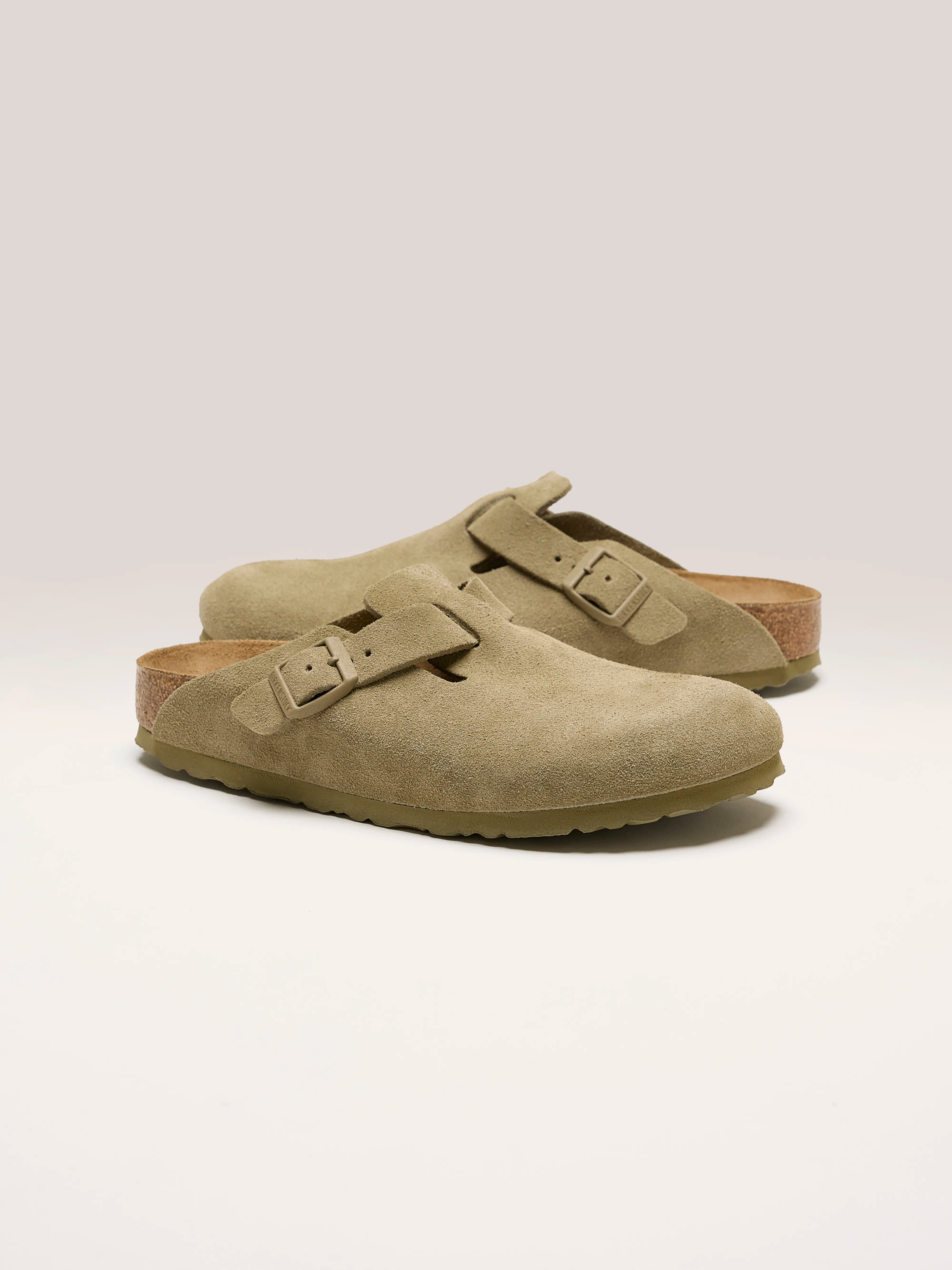 Boston Suede Leather for Women (242 / W / KHAKI)