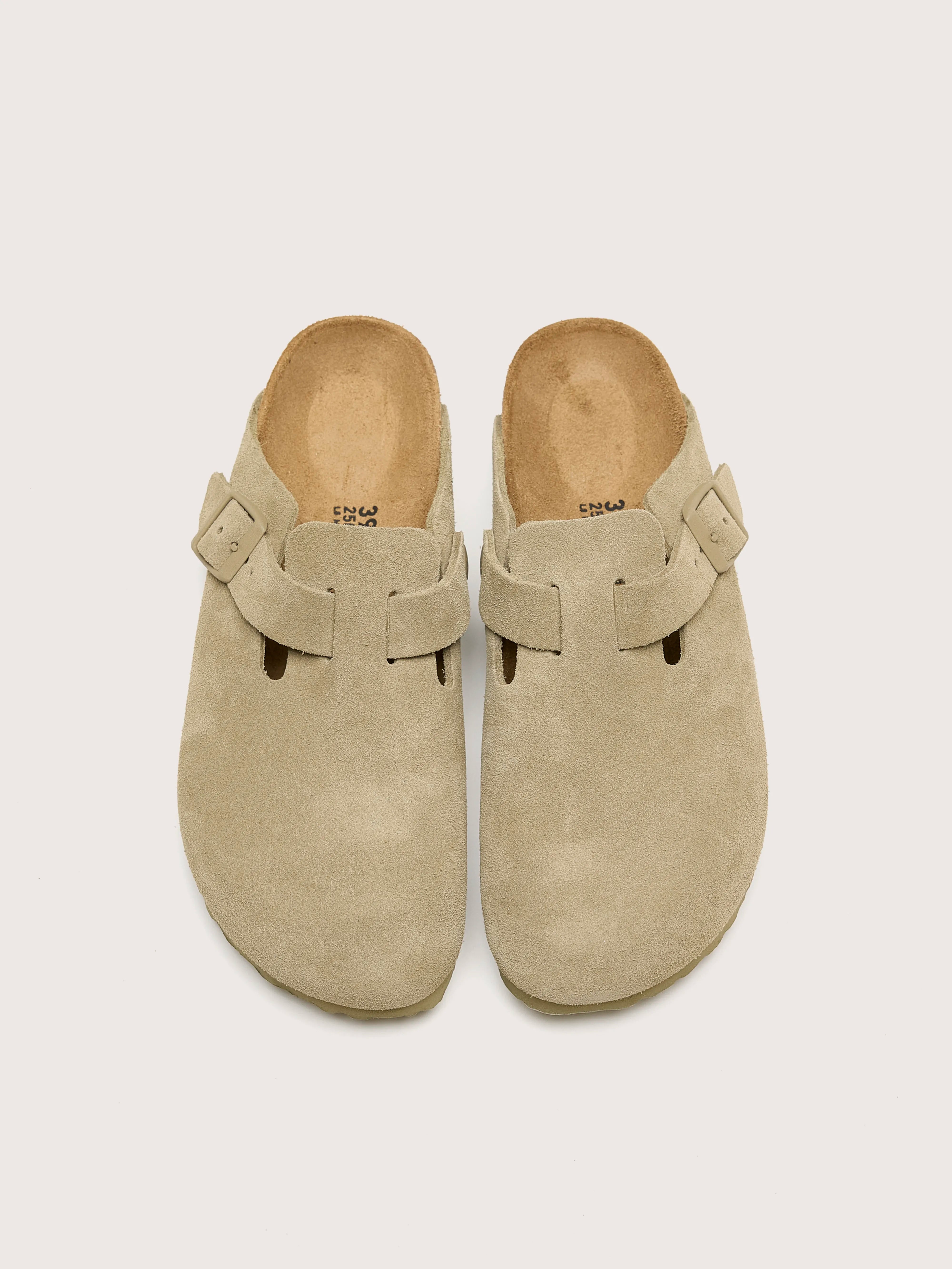 Boston Suede Leather for Women (242 / W / KHAKI)