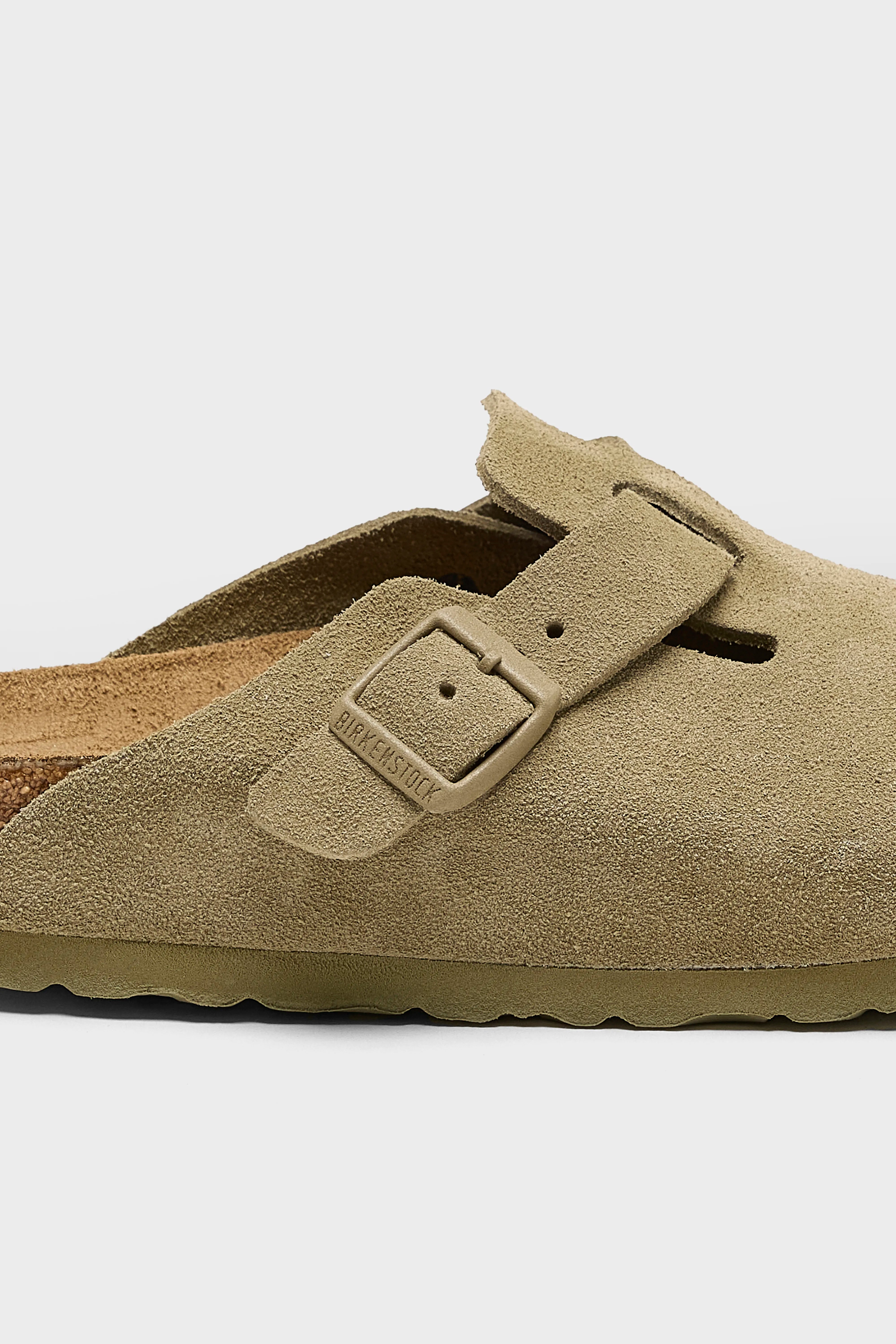 Boston Suede Leder voor dames (242 / W / KHAKI)