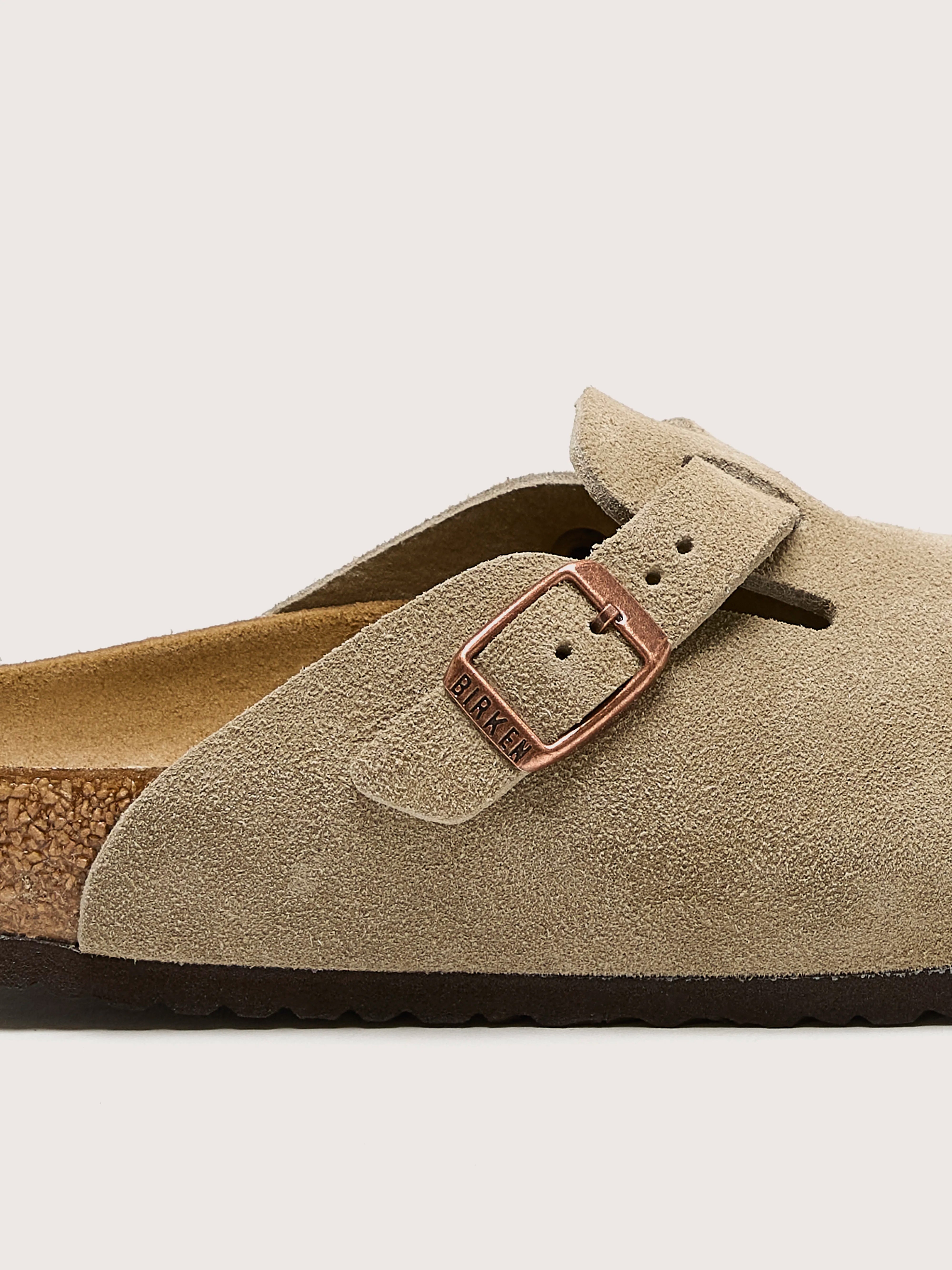 Sabots Boston Suede Leather Pour Enfants Pour Fille | Bellerose