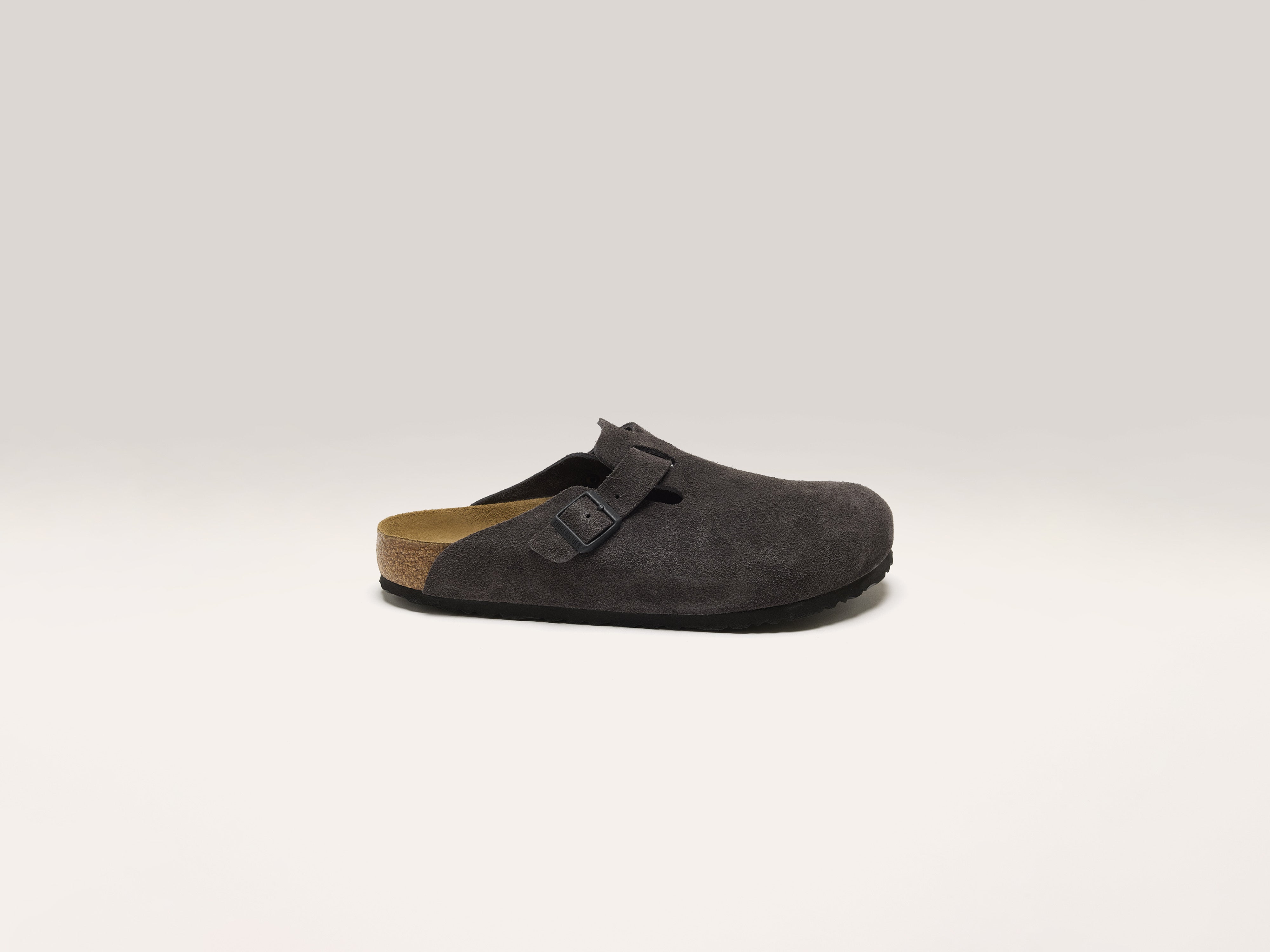 Boston Suede Leather for Men (242 / M / DARK GREY)