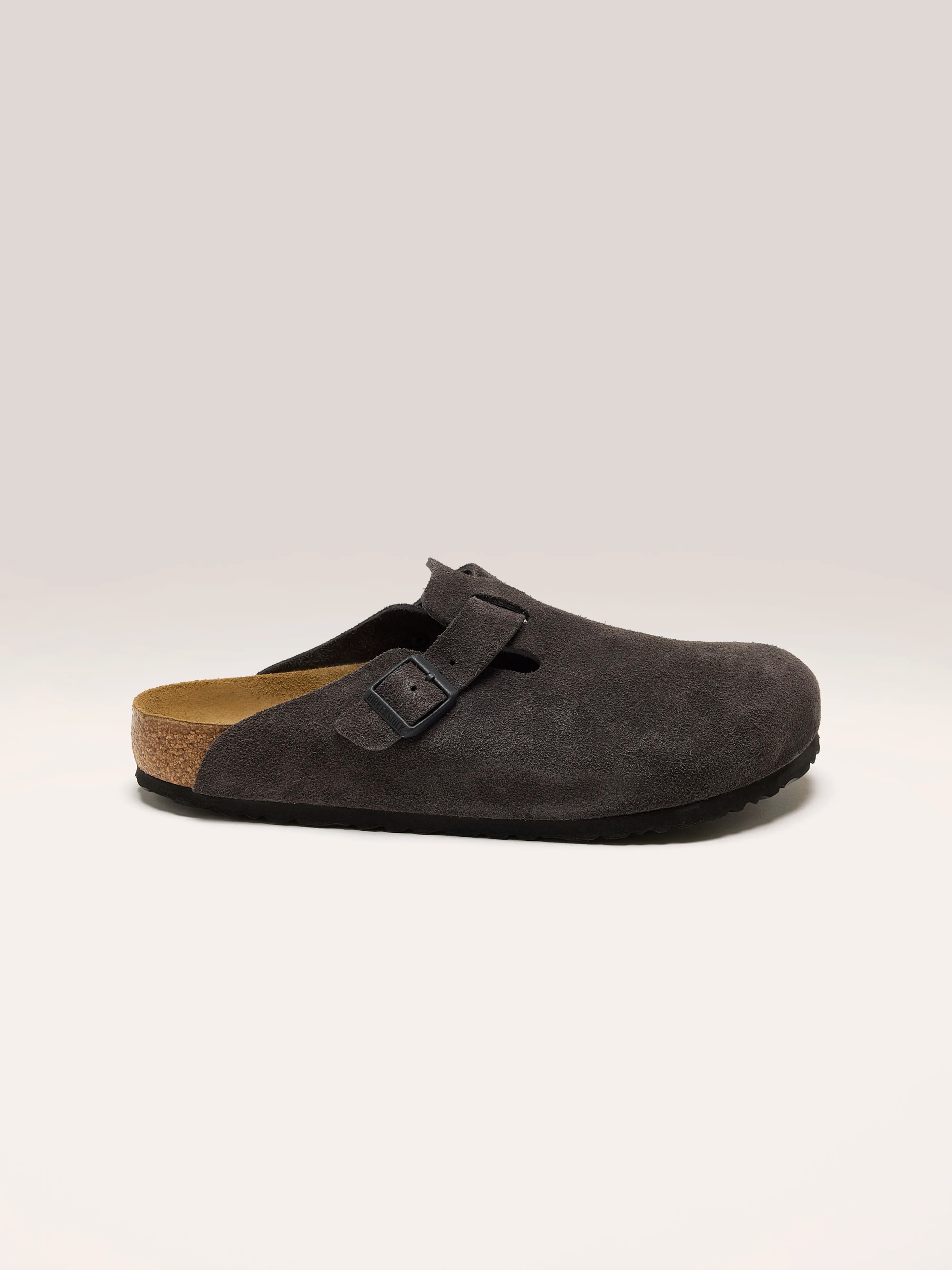 Boston Suede Leather for Men (242 / M / DARK GREY)