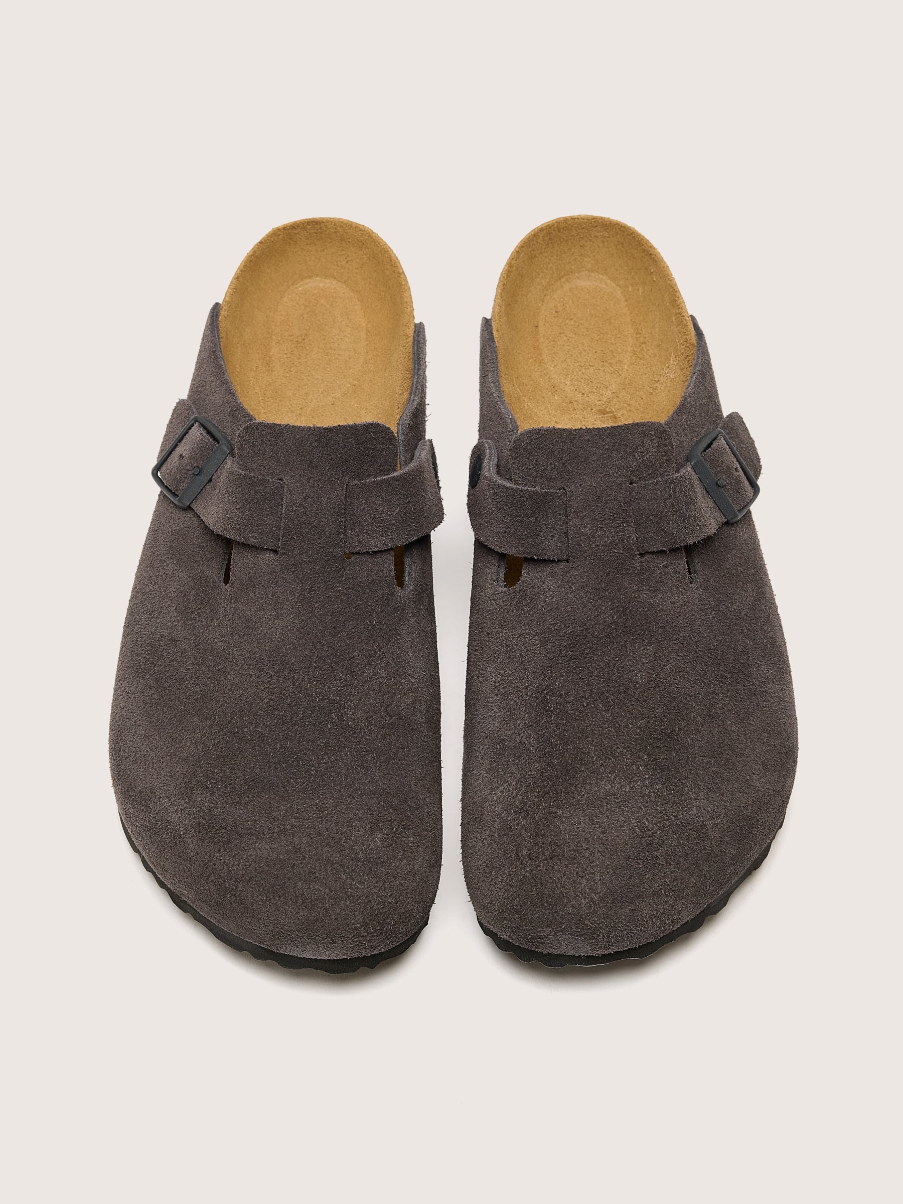 Boston Suede Leder voor Mannen (242 / M / DARK GREY)