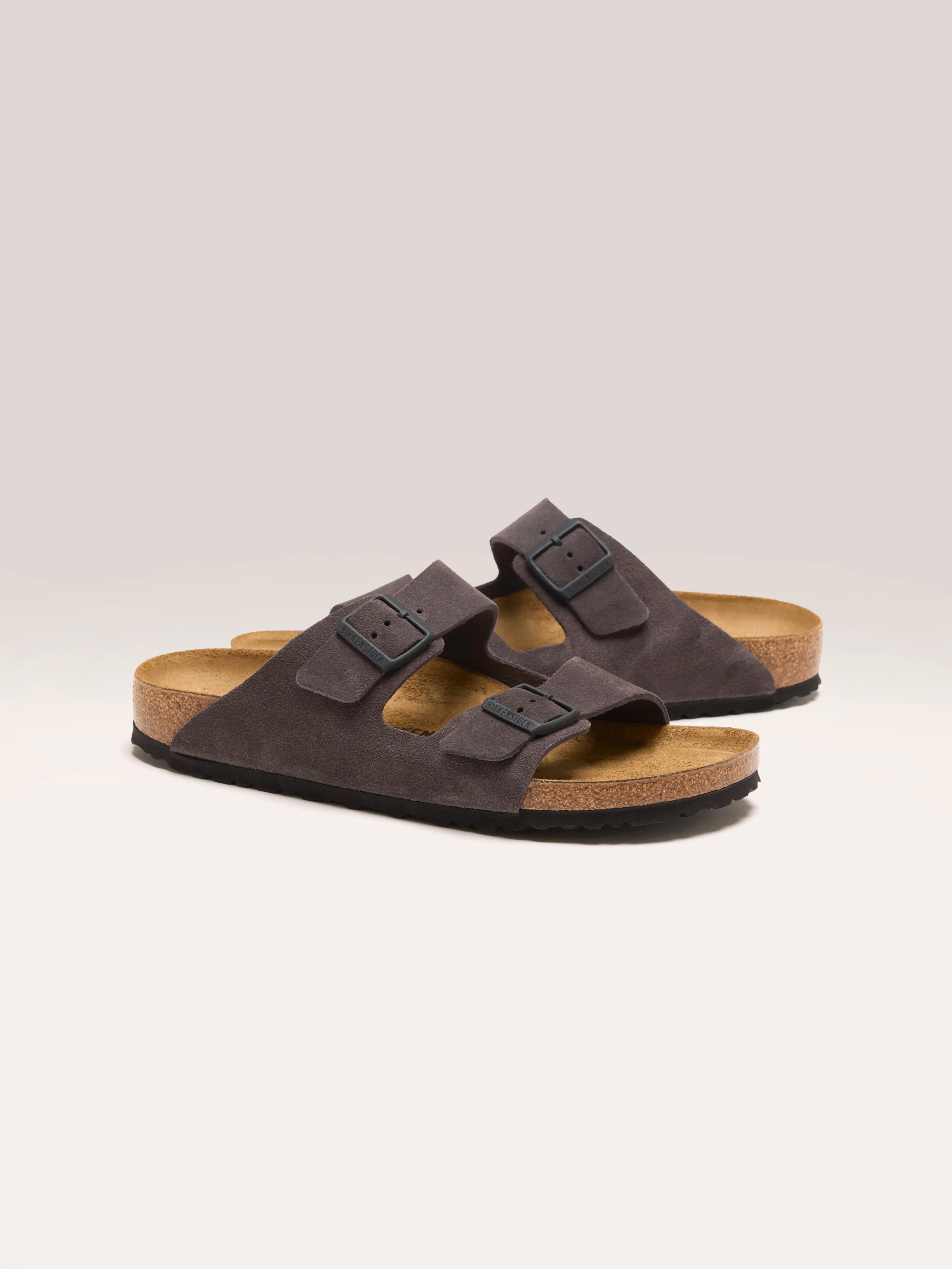 Arizona Suede Leather For Men (242 / M / DARK GREY)