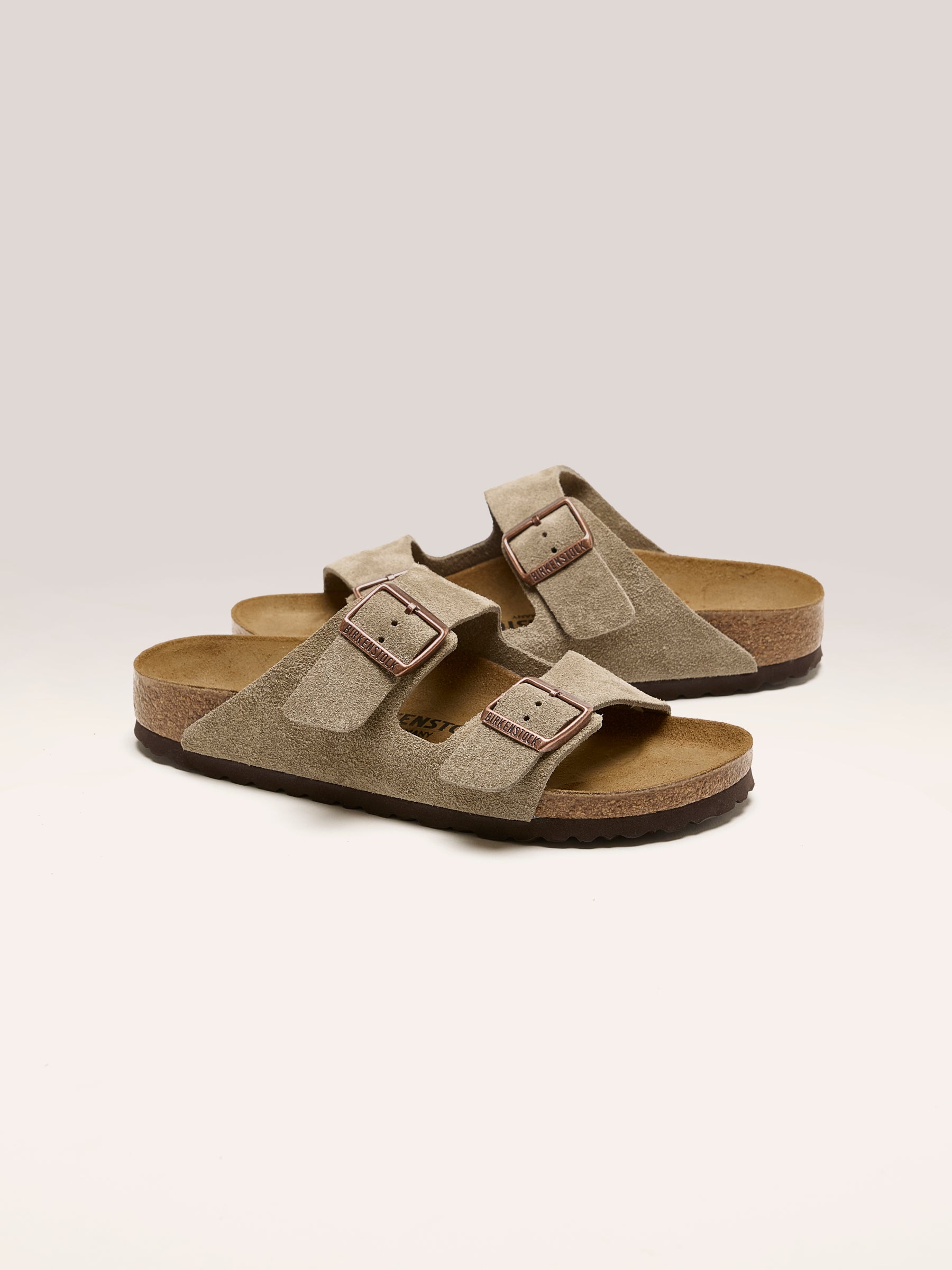 Arizona Suede Leather pour Femmes (242 / W / TAUPE)