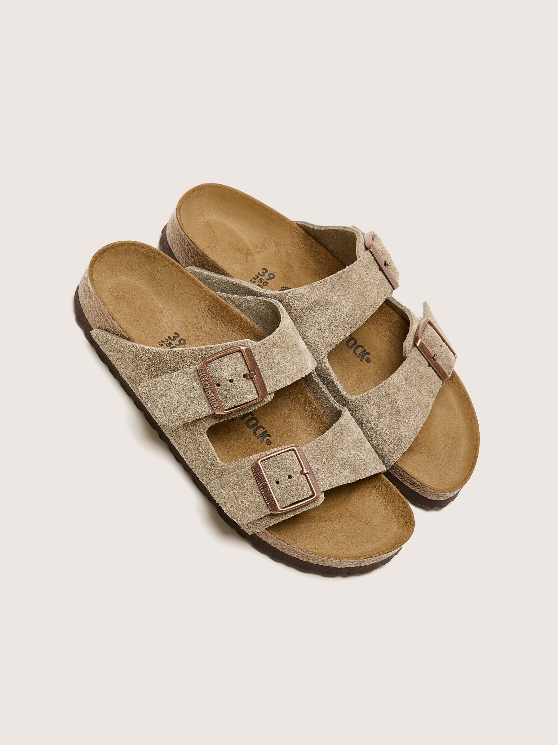 Arizona Suede Leather pour Femmes (242 / W / TAUPE)