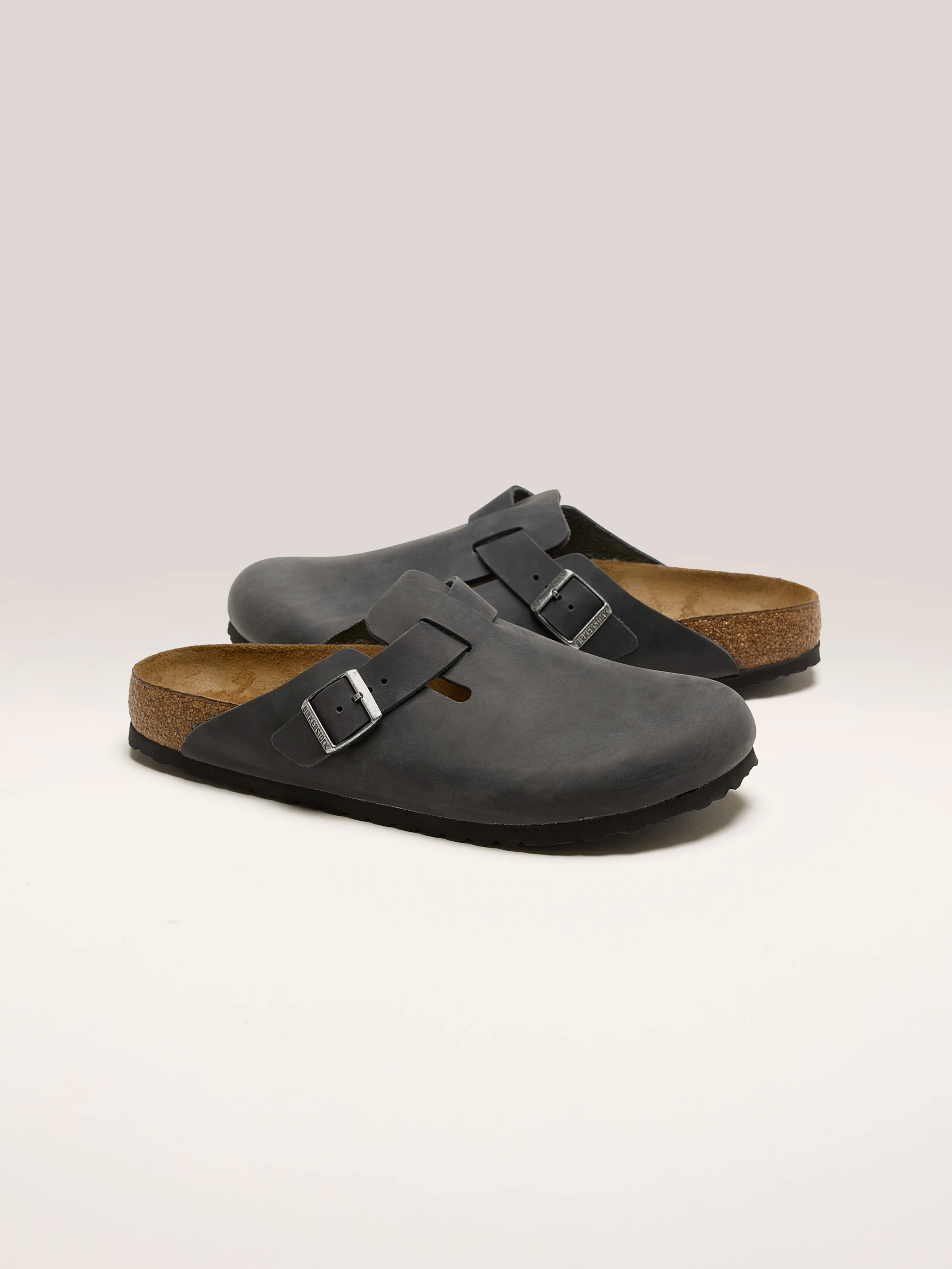 Birkenstock Boston Oiled Leather Clogs Bellerose