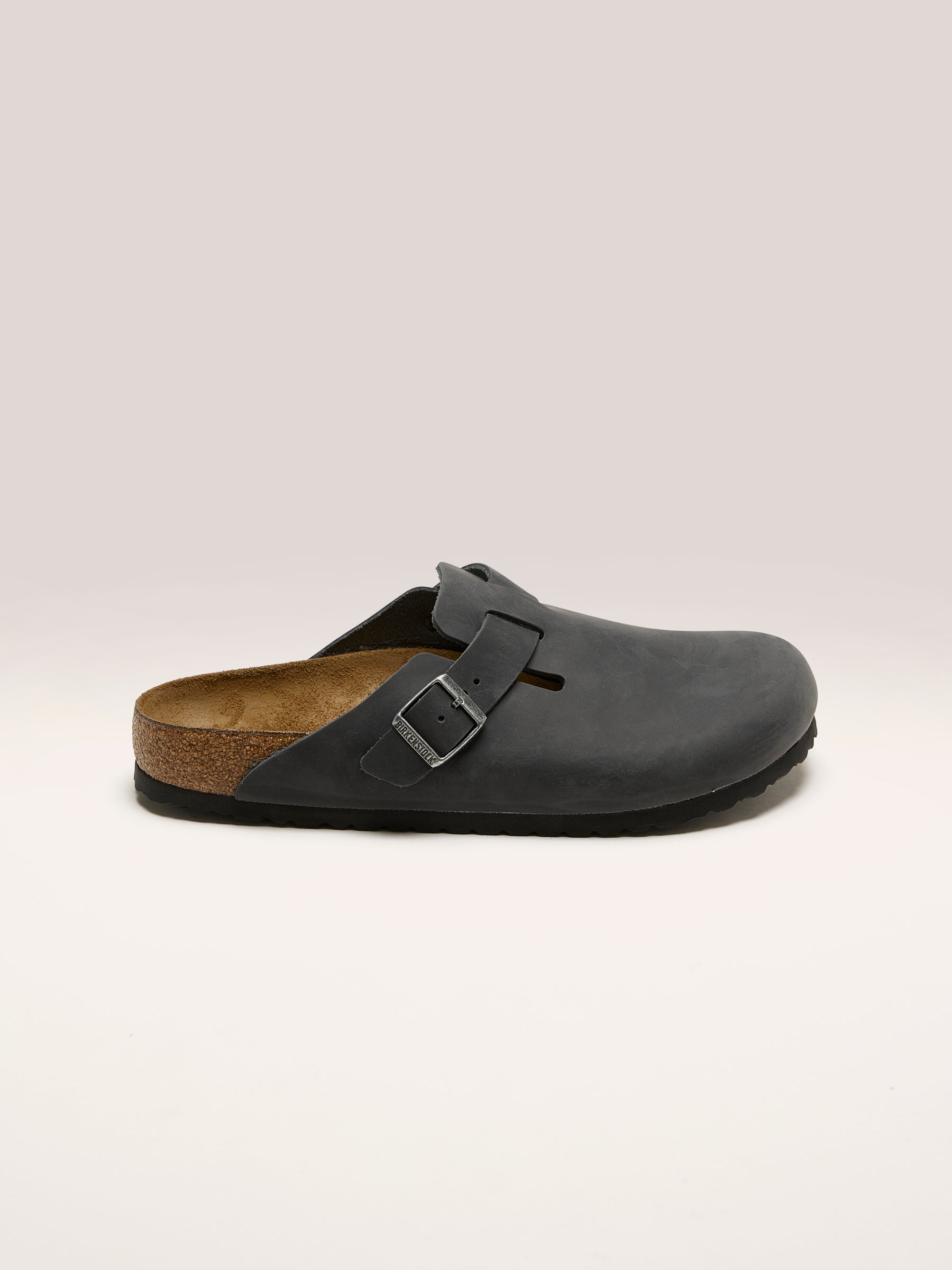 Boston Geolied Leder voor Mannen (242 / M / BLACK)