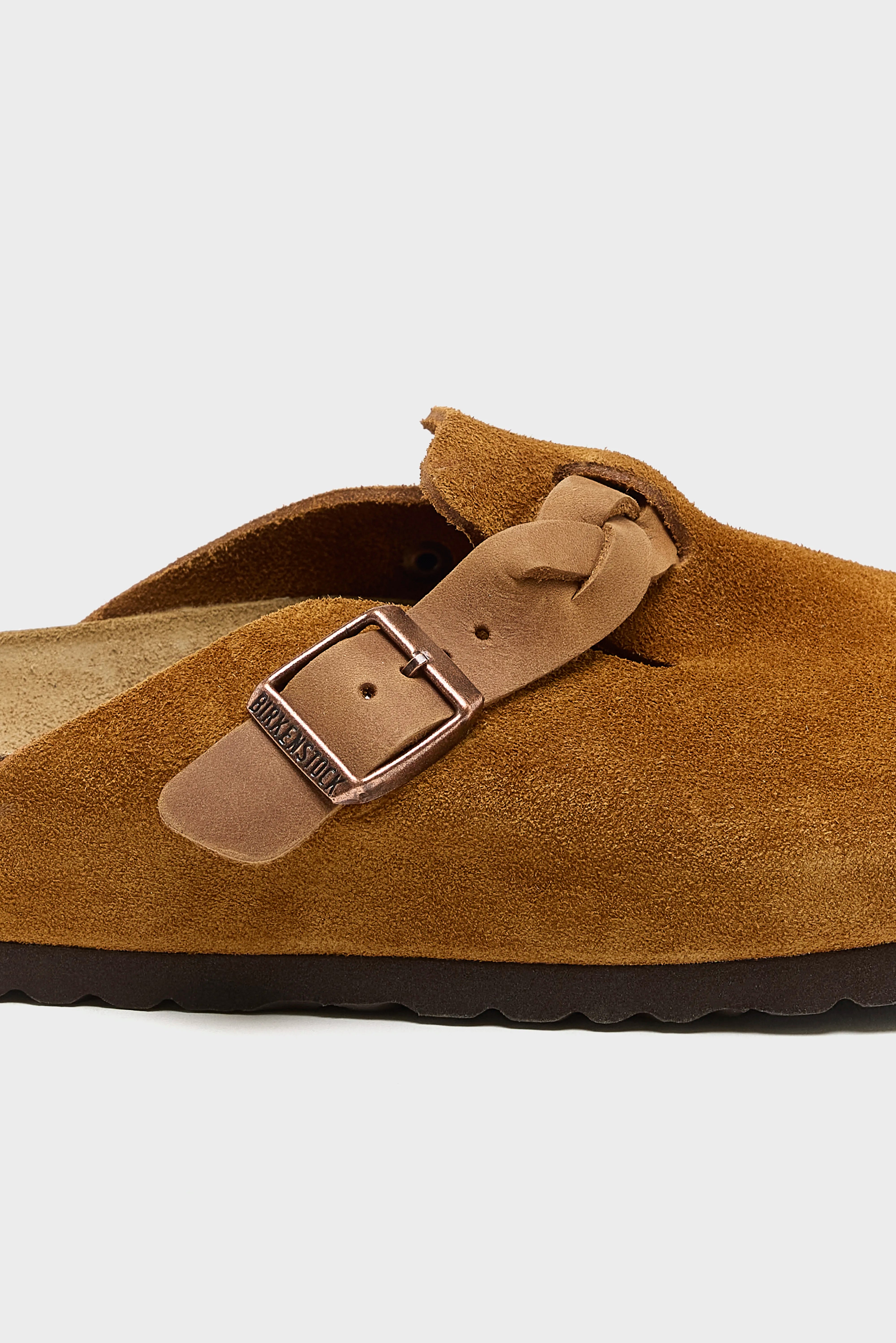 Boston Braided Suede voor Vrouwen  (251 / W / BROWN)