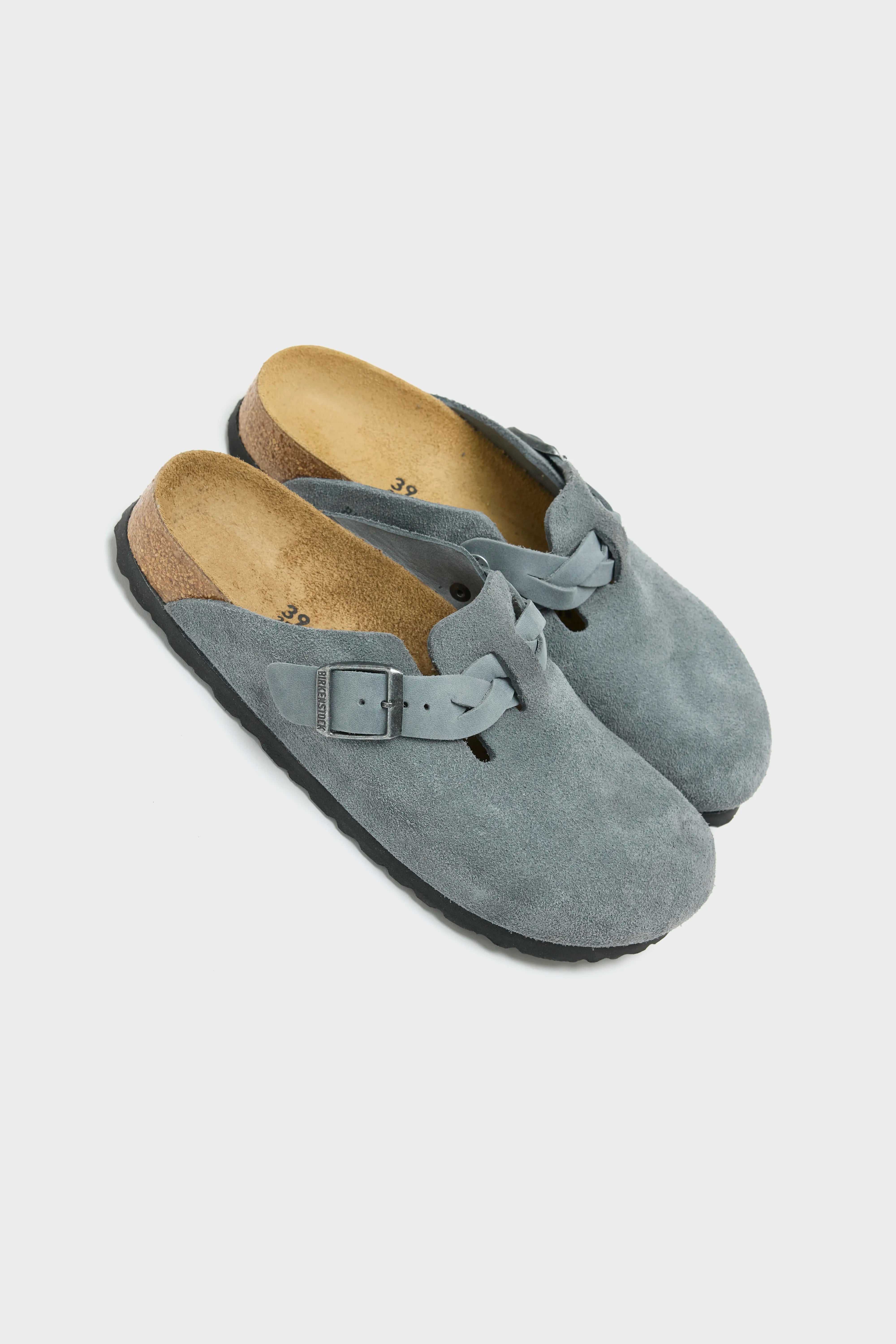 Boston Braided Suede voor Vrouwen  (251 / W / GREY)