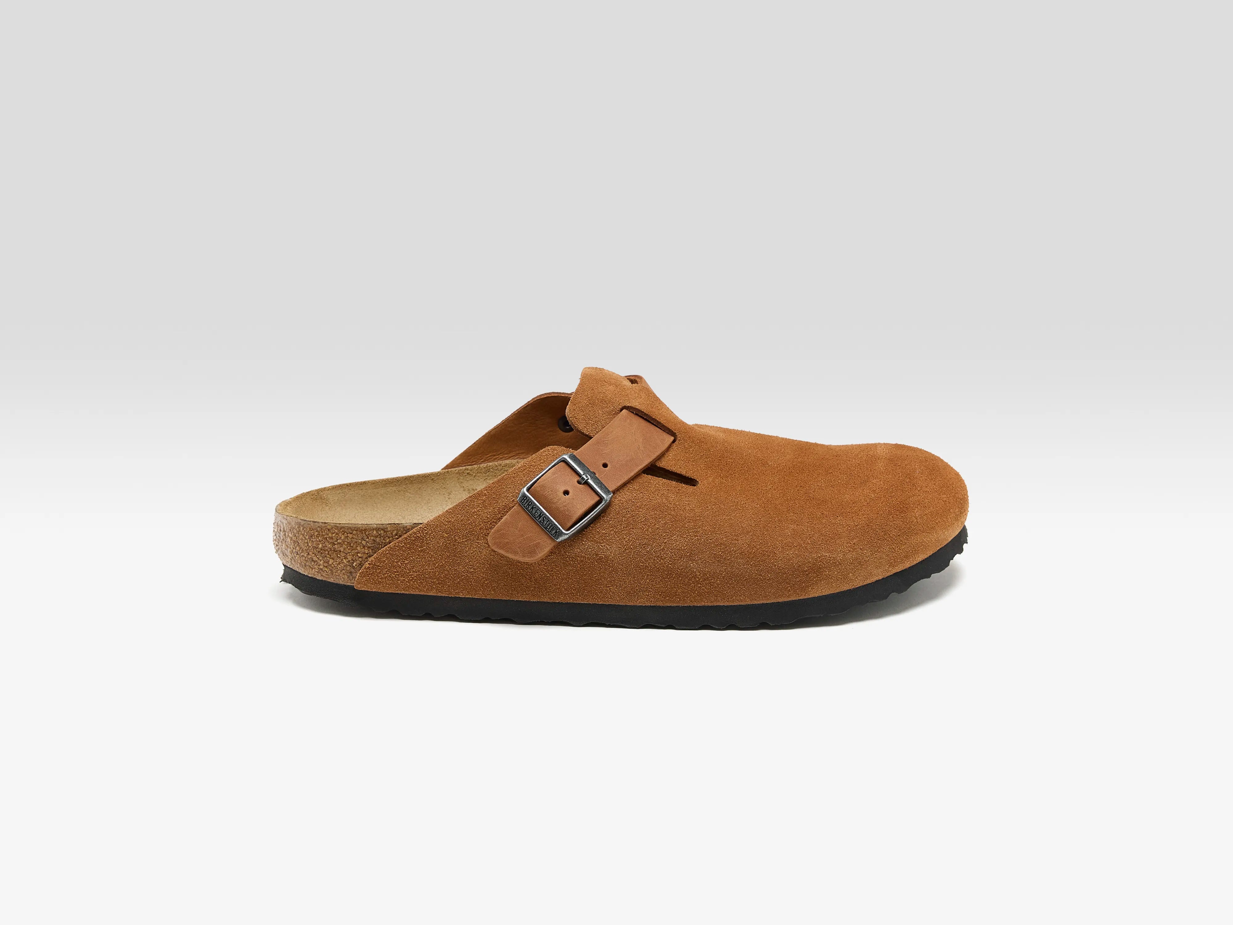 Birkenstock Birkenstock Boston Mixed Leather Clogs for Men