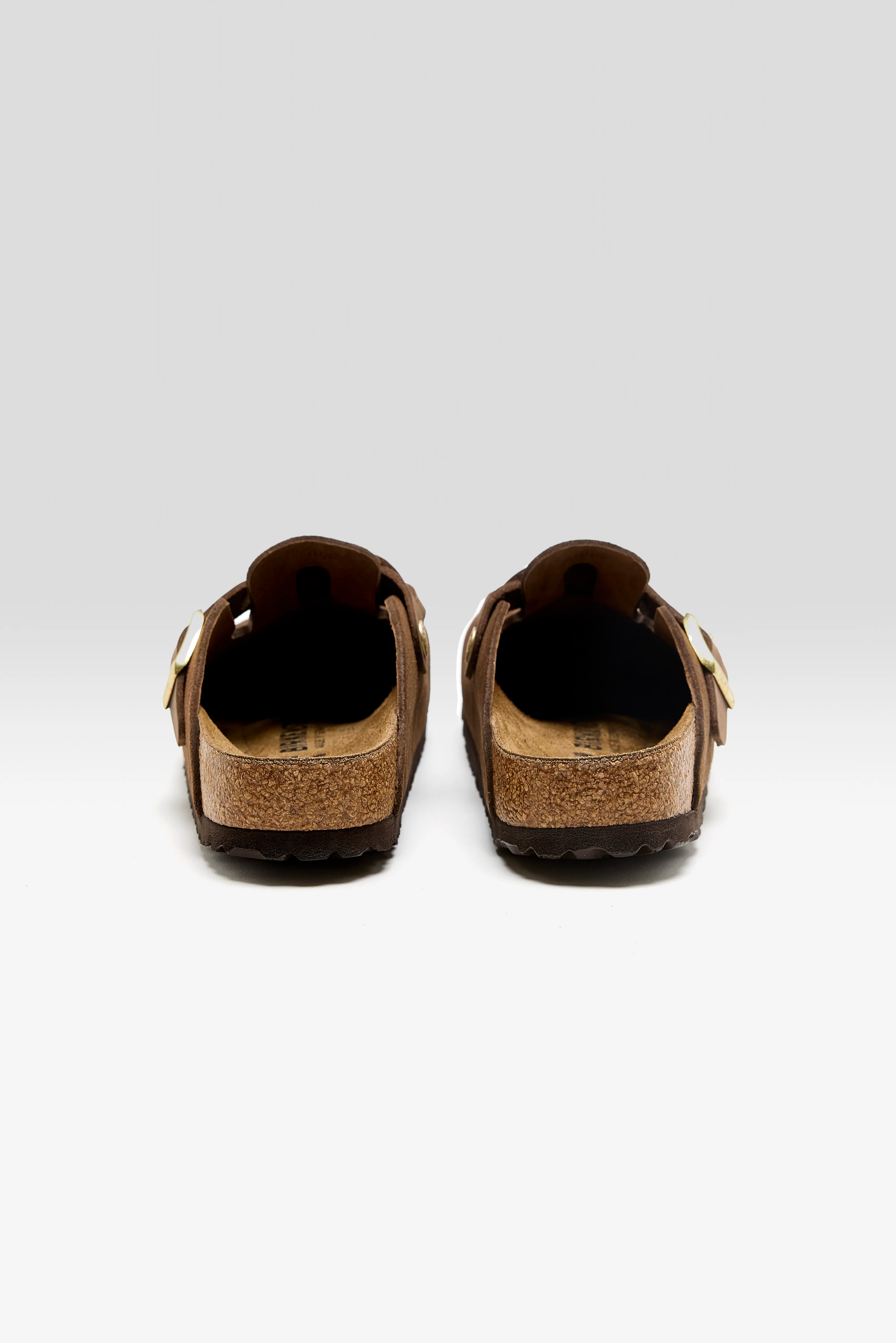 Boston Gevlochten Suède voor Dames (261 / W / DARK BROWN)