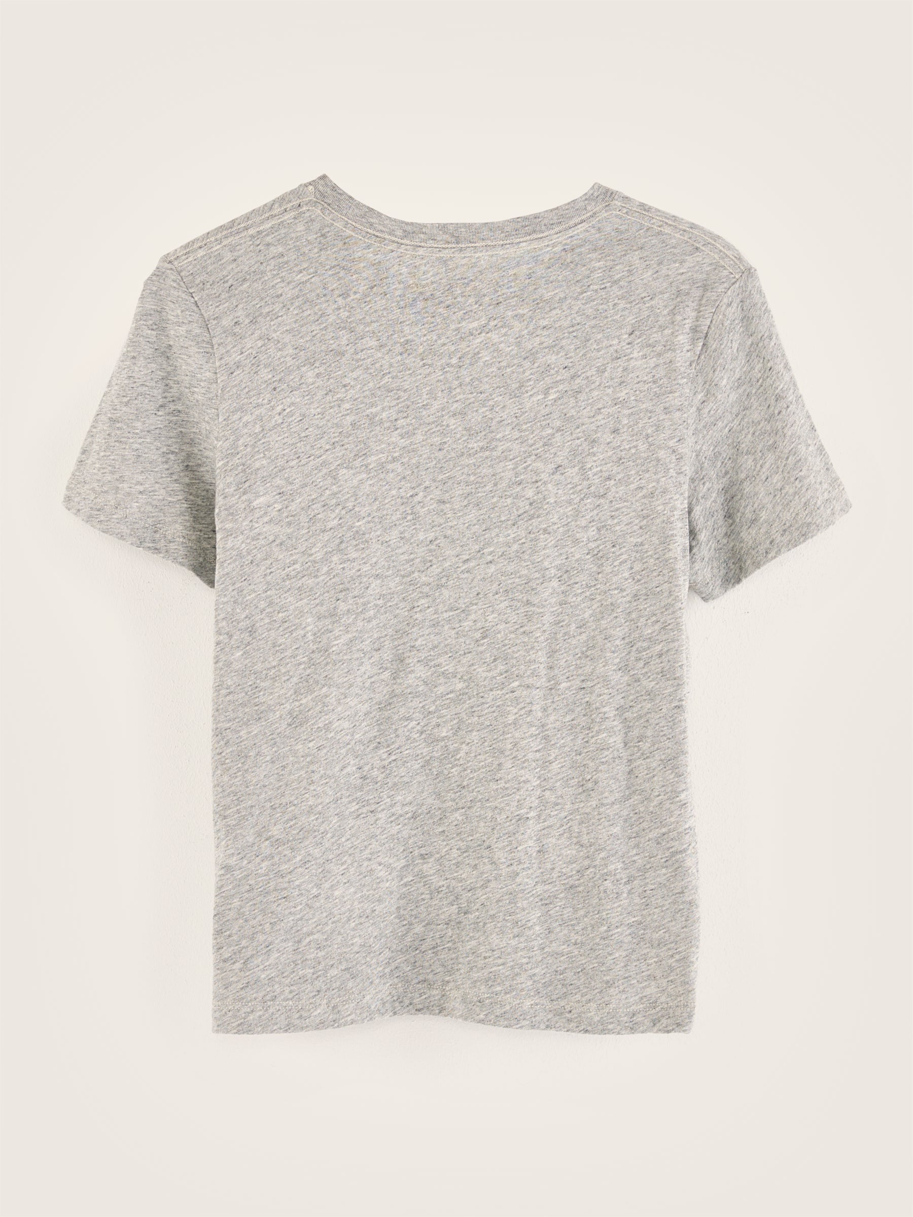 T-shirt À Manches Courtes Aldo - Heather grey Pour Garçon | Bellerose