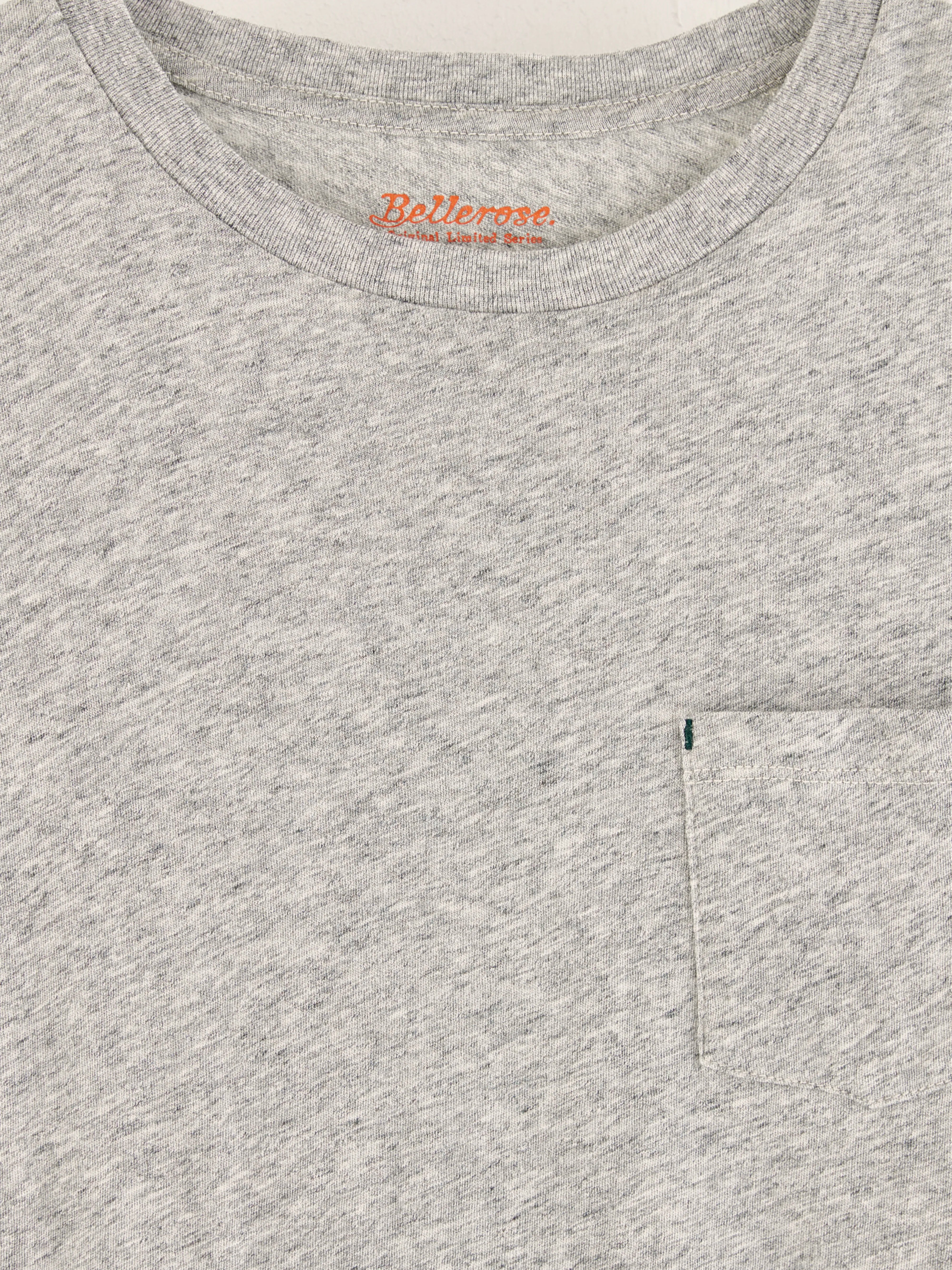 T-shirt À Manches Courtes Aldo - Heather grey Pour Garçon | Bellerose