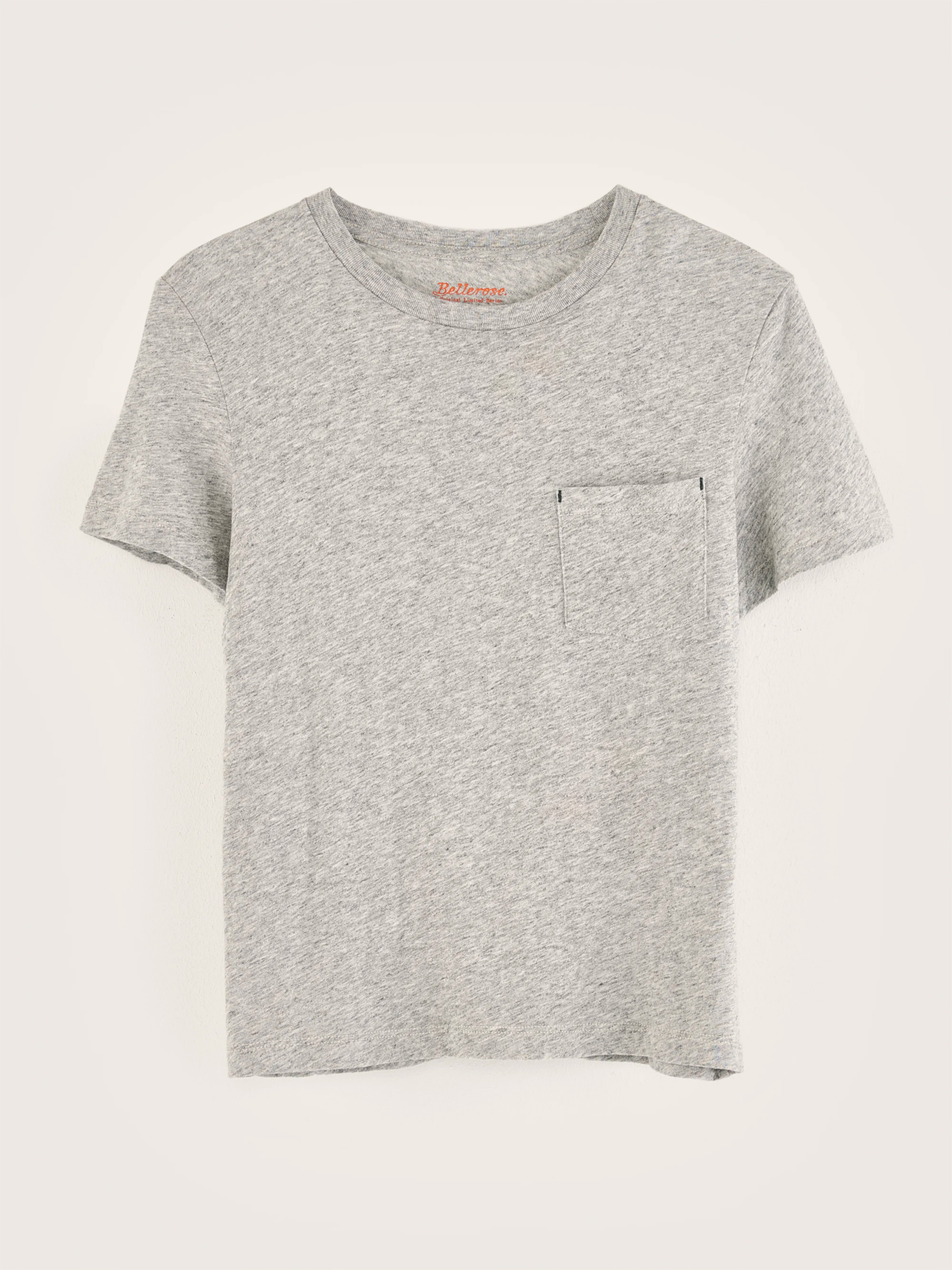 T-shirt À Manches Courtes Aldo - Heather grey Pour Garçon | Bellerose