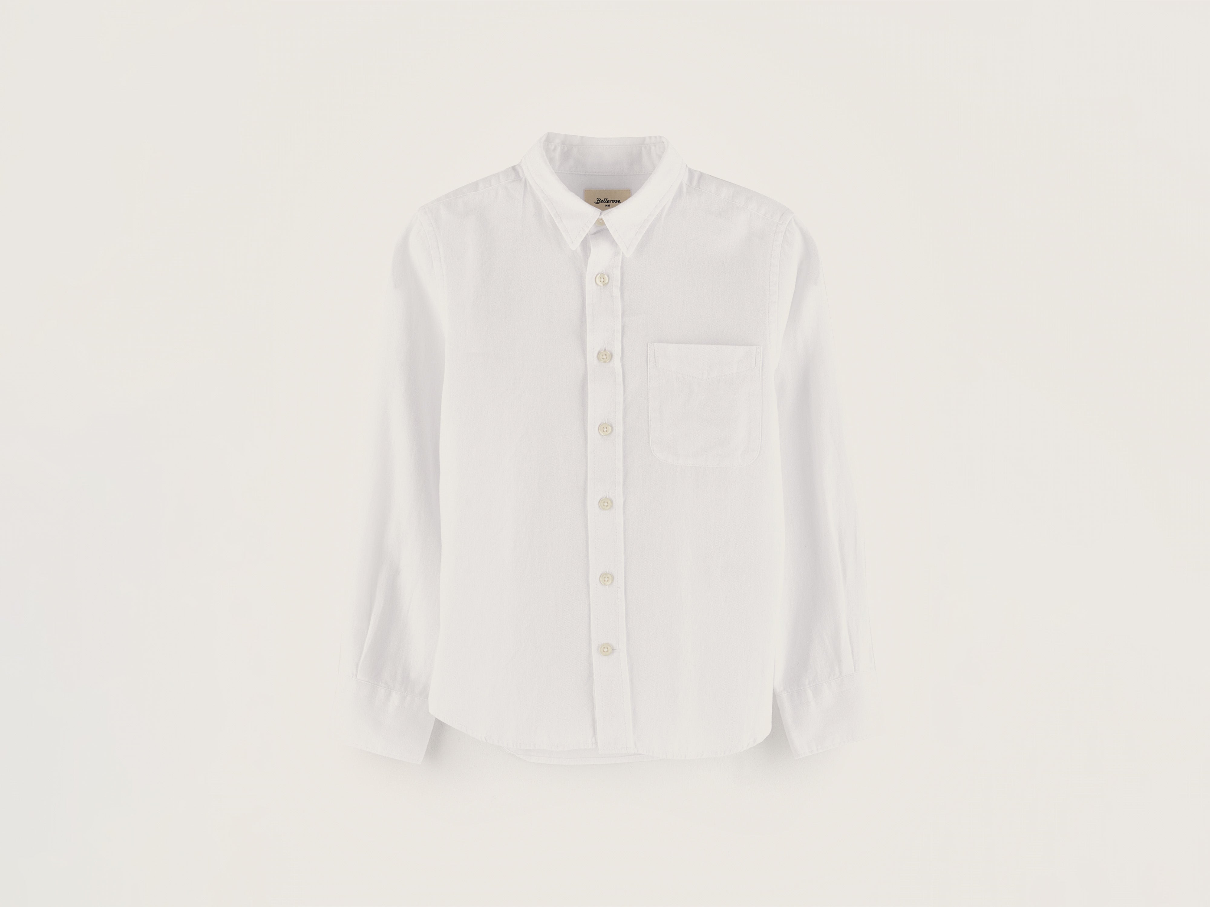 Ganix oxford shirt   (242 / B / WHITE)