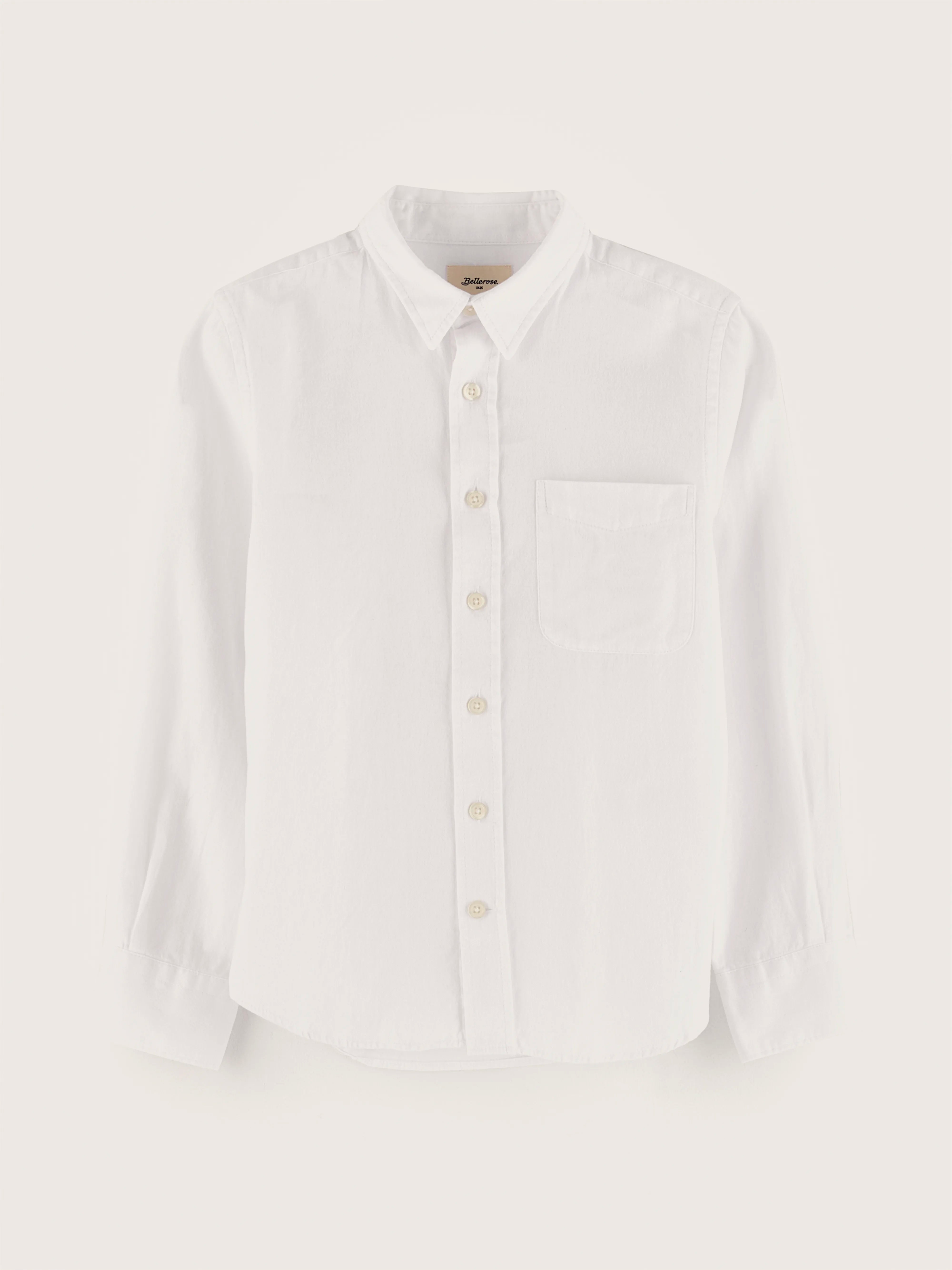 Ganix Oxford Hemd - White Voor Jongens | Bellerose