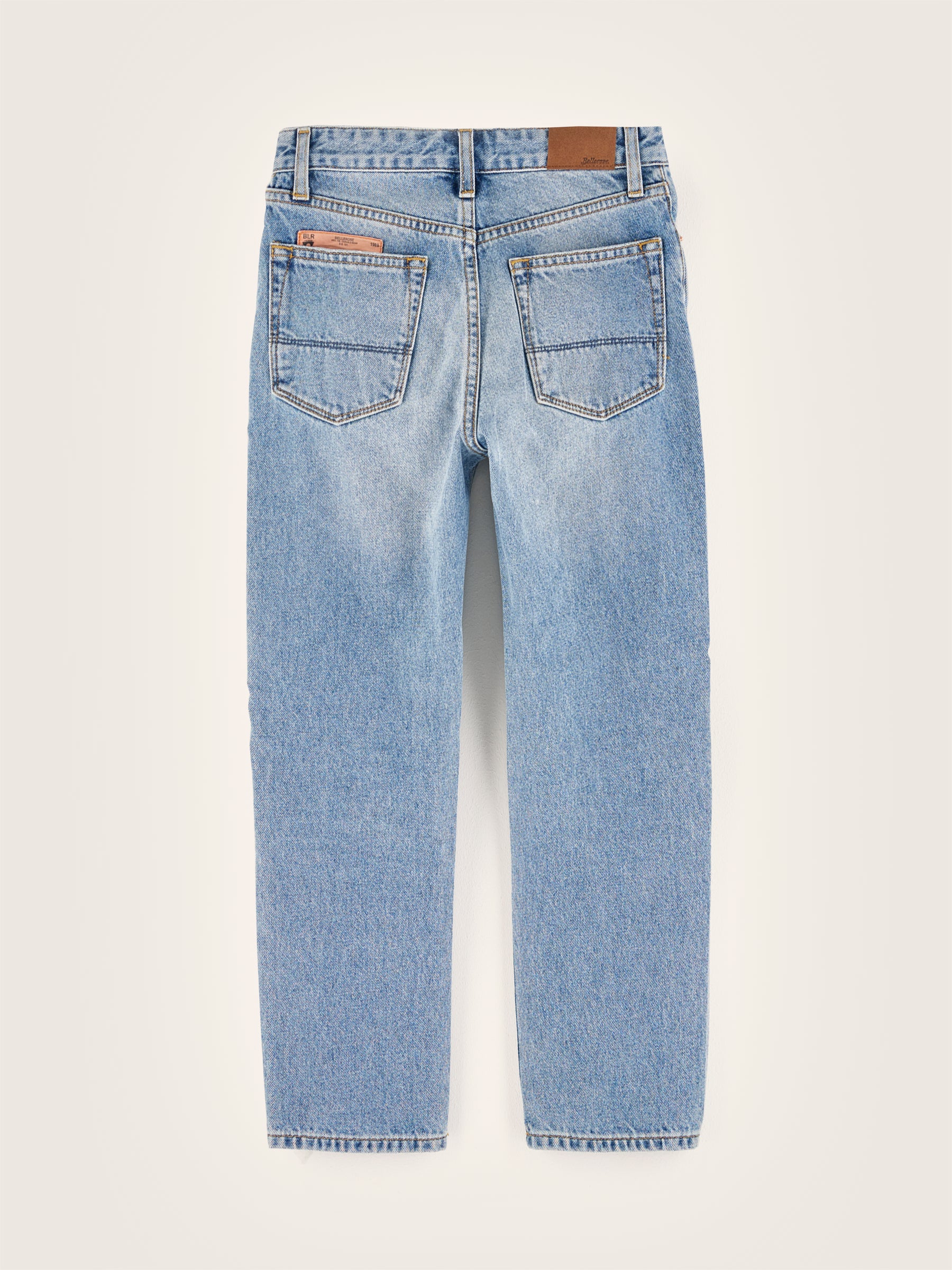 Peyo Tapered Jeans - Vintage light blue For Boys | Bellerose