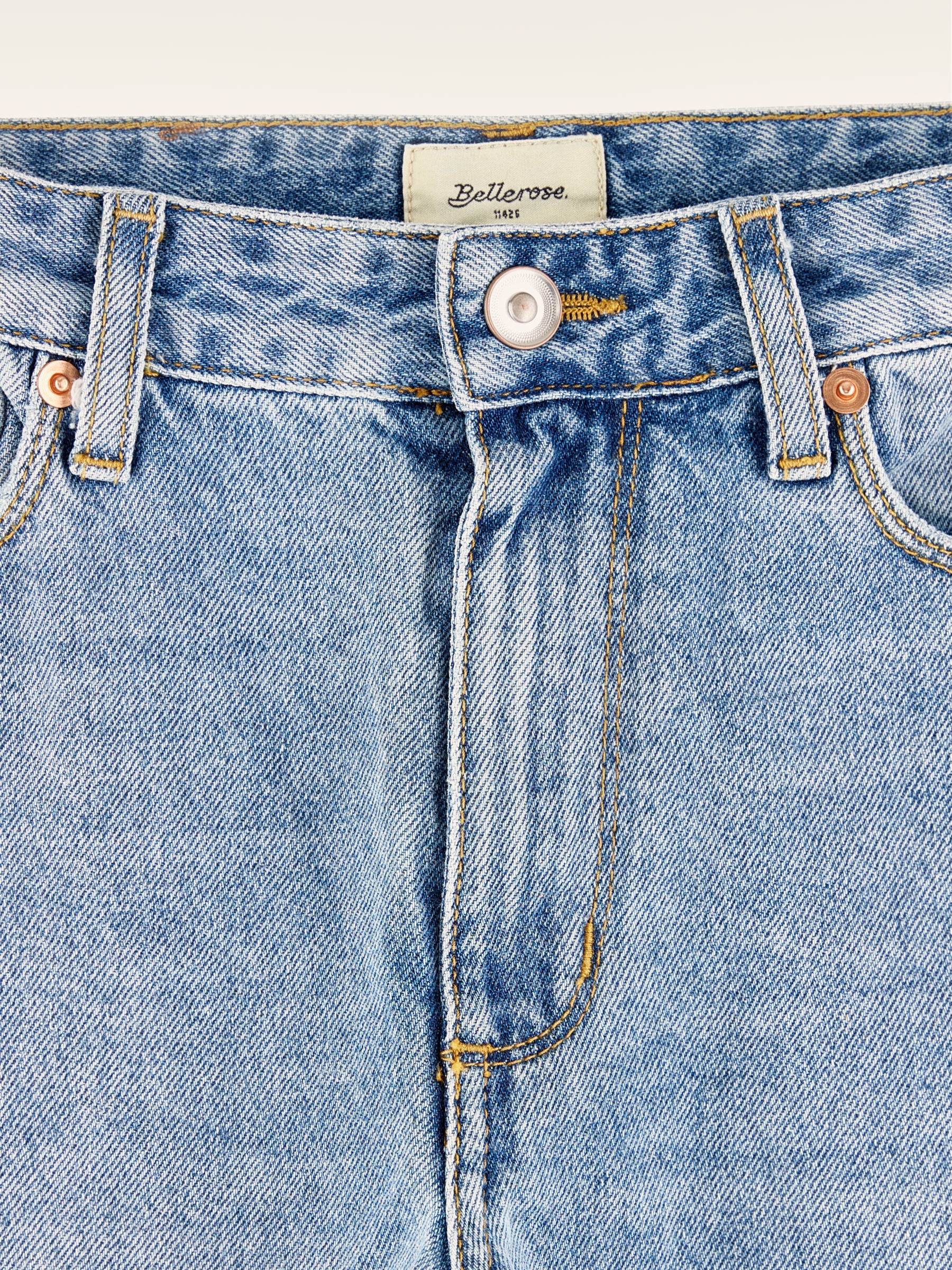 Peyo Tapered Jeans - Vintage light blue For Boys | Bellerose