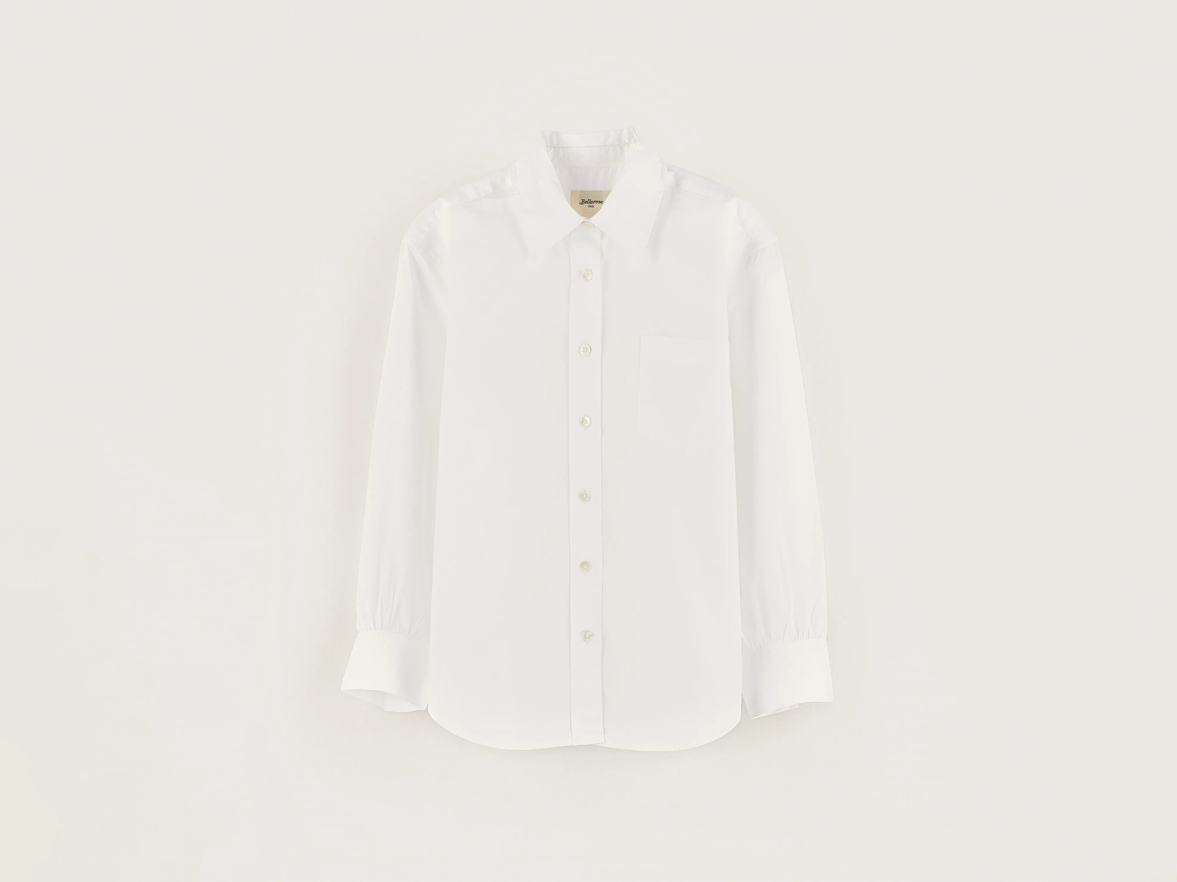 Ironie straight shirt (242 / G / WHITE)