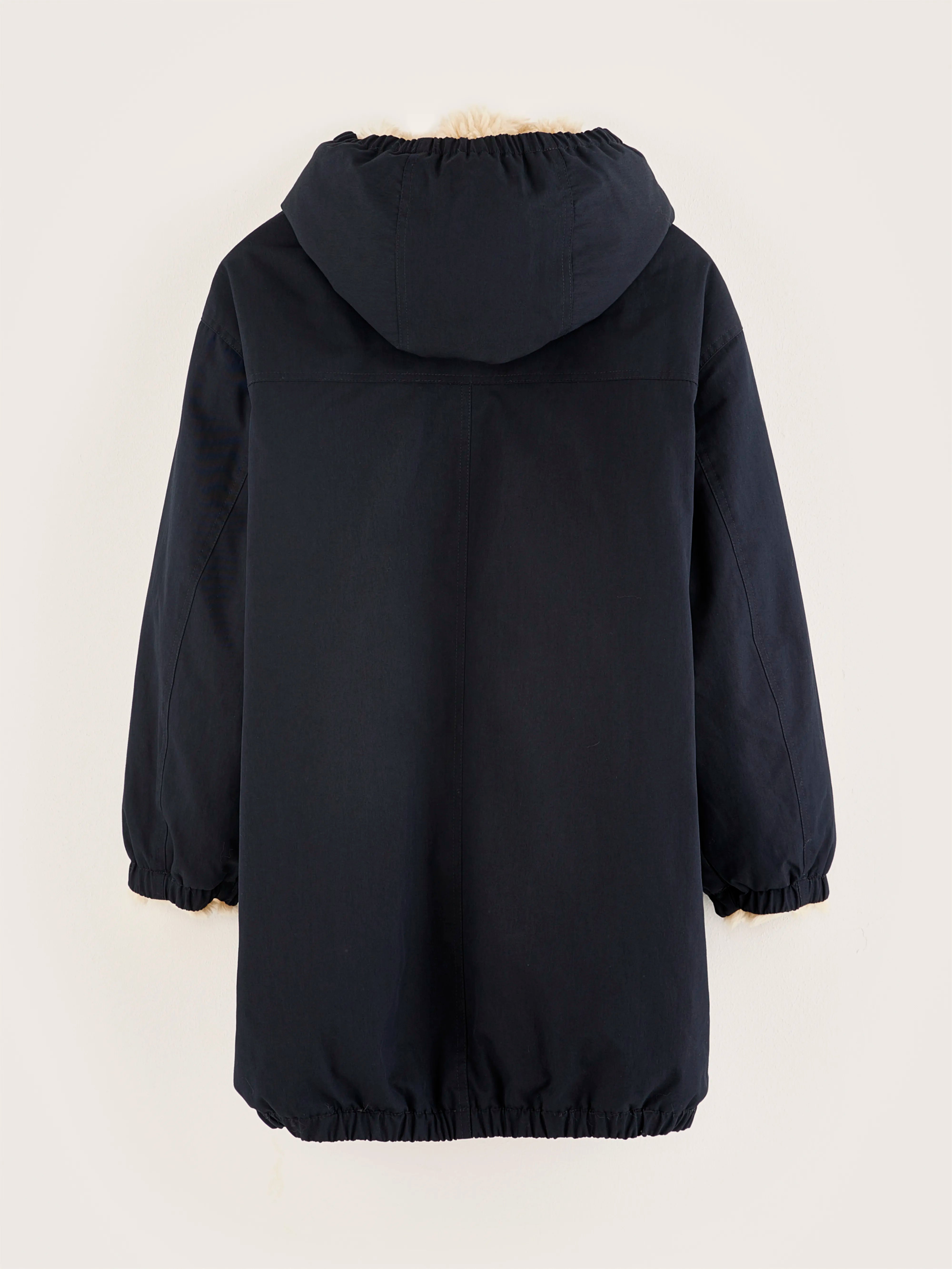 Harbour Hooded Parka - Navy For Girls | Bellerose