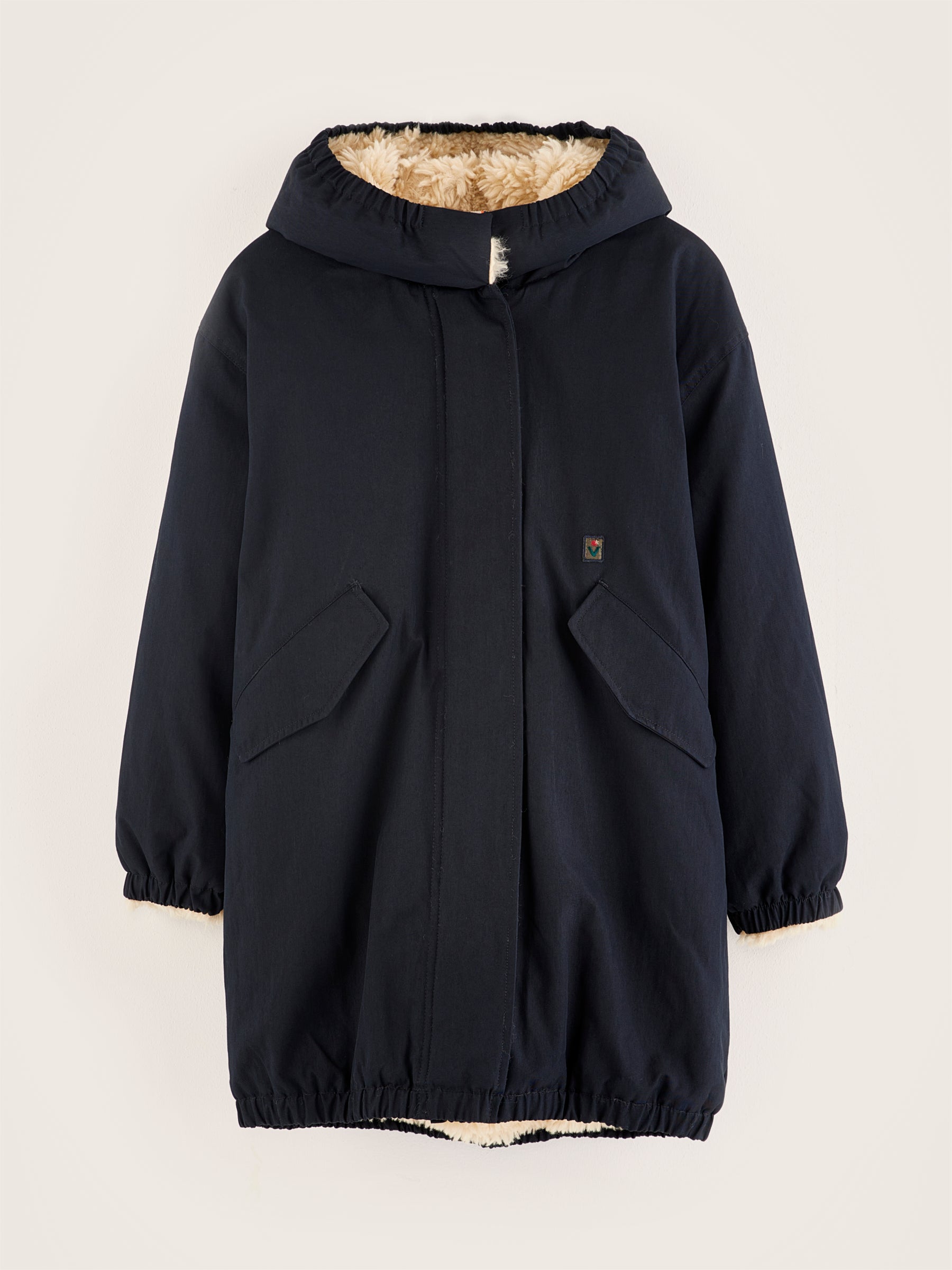 Harbour parka met capuchon (242 / G / NAVY)