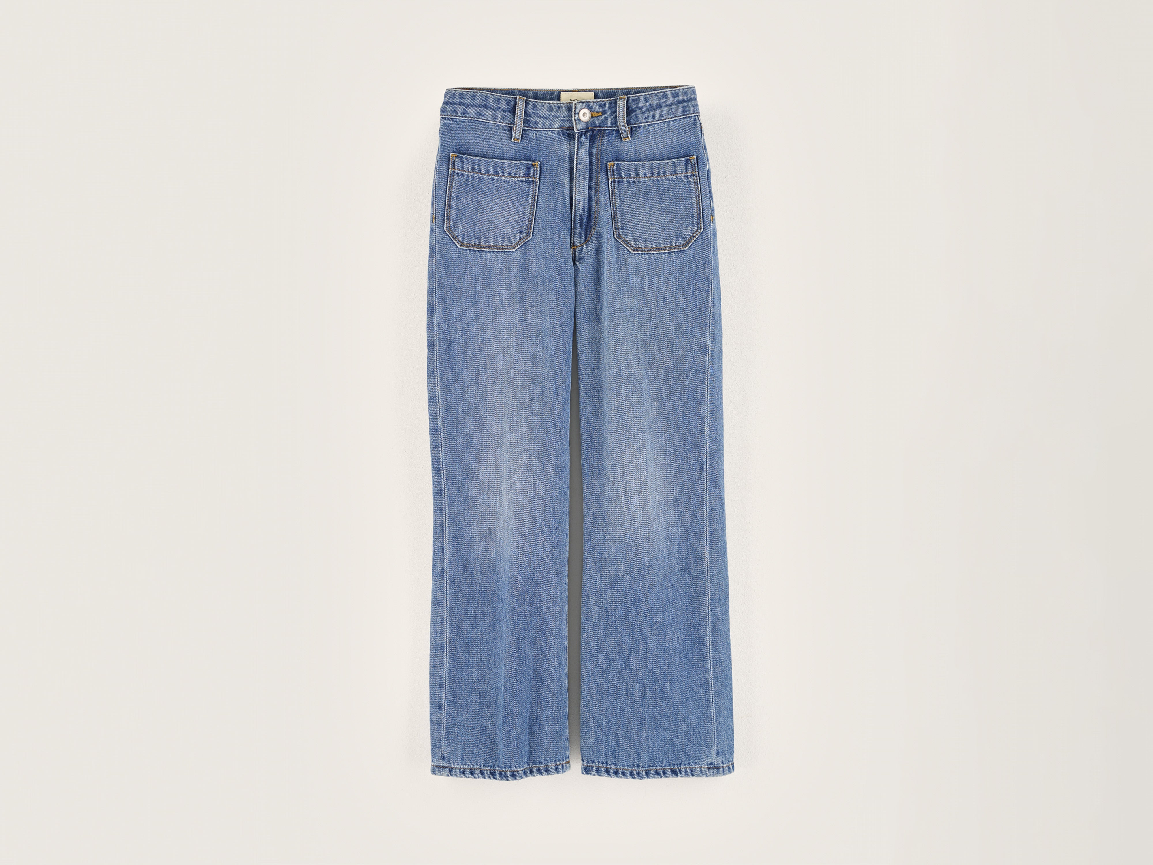 Pepy flared jeans (242 / G / MD BLUE BLEACH)