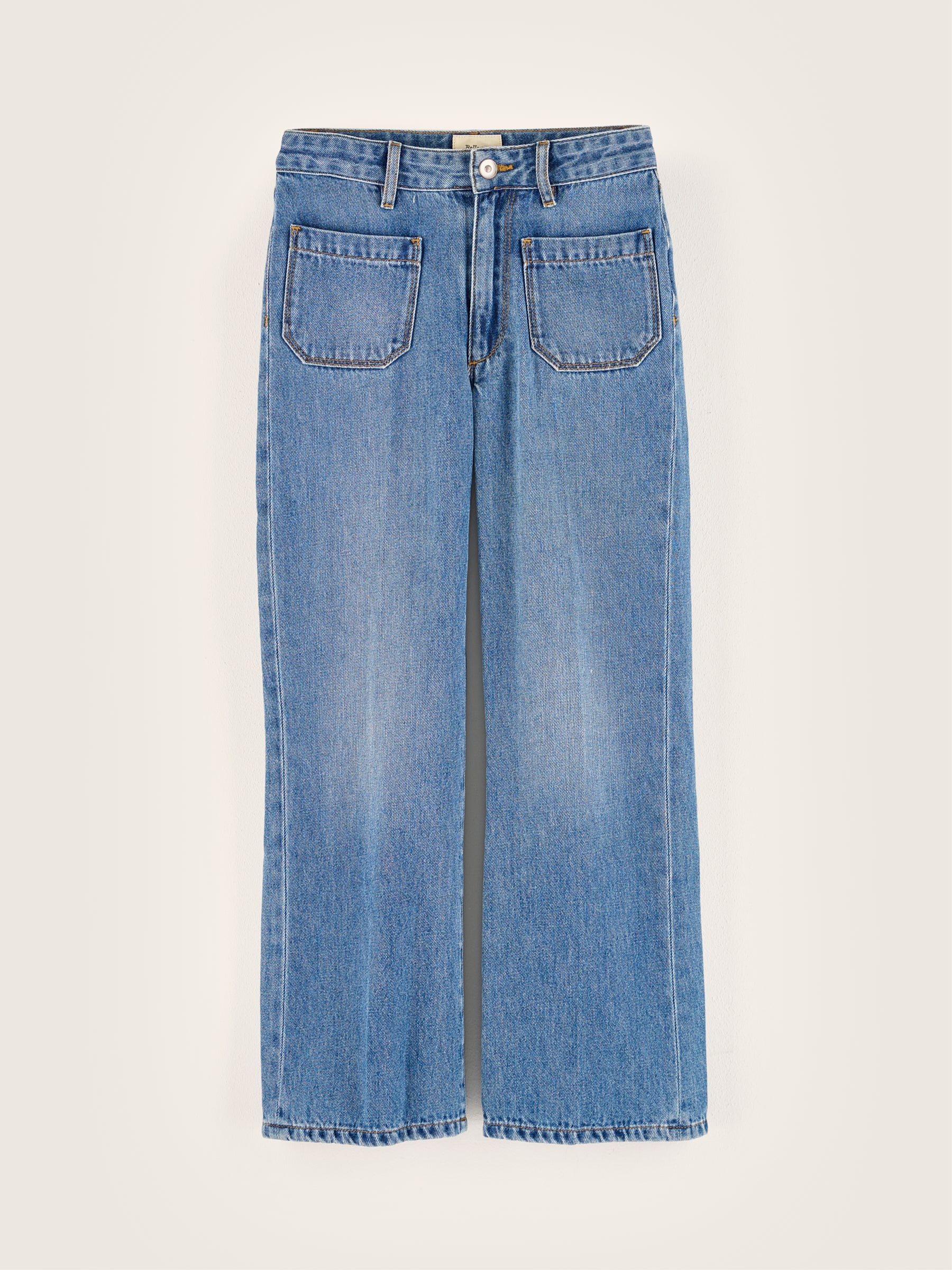 Pepy Flared Jeans - Medium blue bleach For Girls | Bellerose